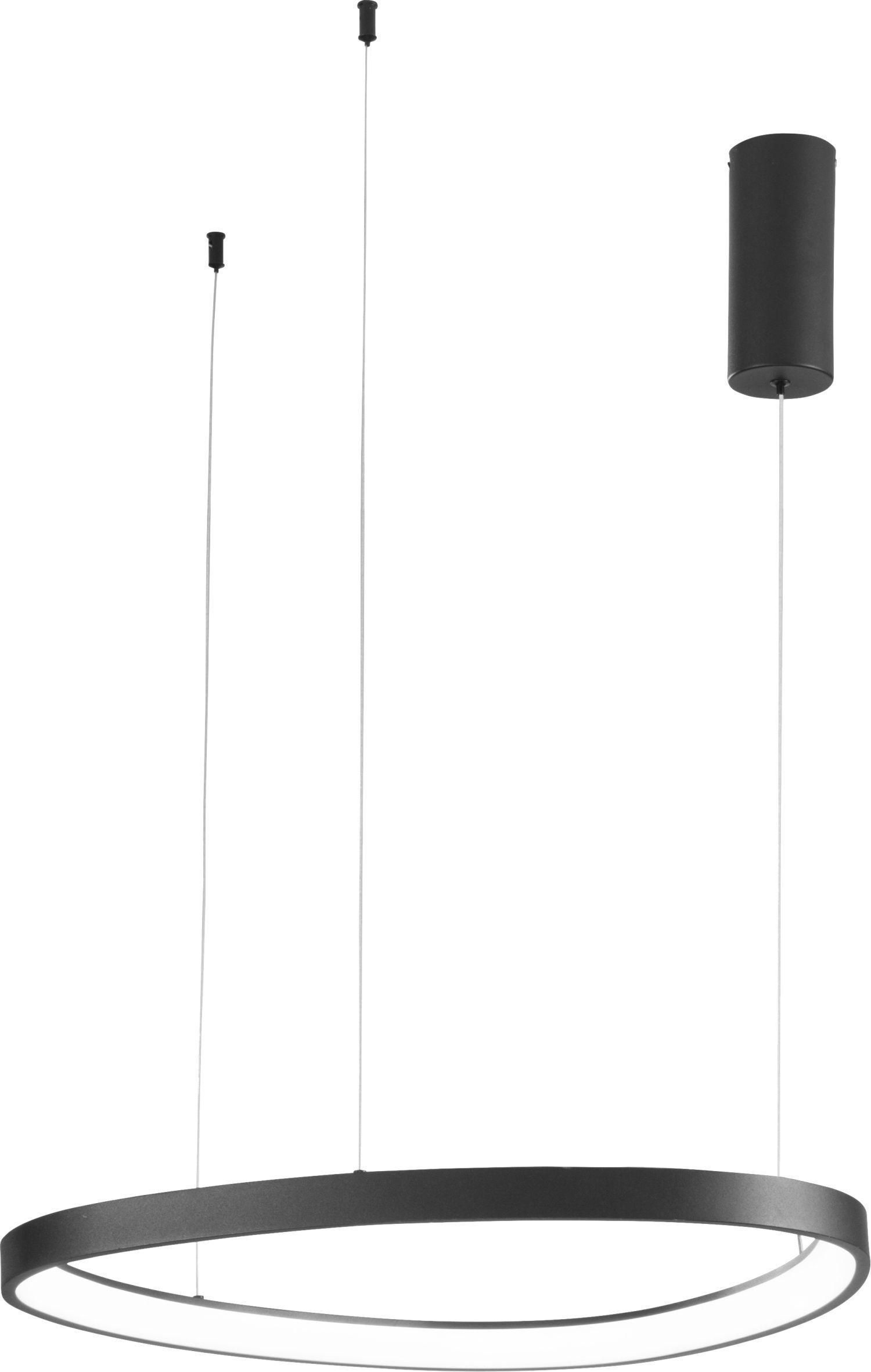 Pendelleuchte, Rundleuchte, Hängeleuchte, ringförmige Leuchte, schwarzmetall