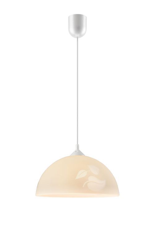 Pendelleuchte Wohnzimmer Gelb Glas Retro Esstisch