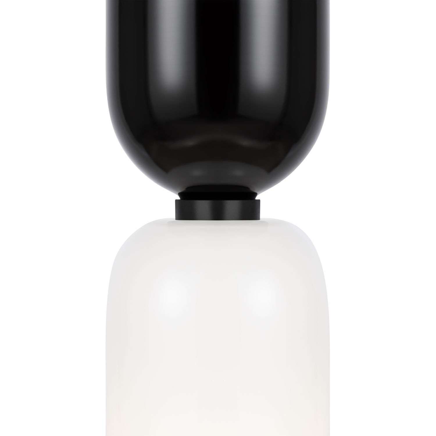 Lampe à suspendre métal verre E14 ronde Ø 8 cm H : max. 232 cm Lampe