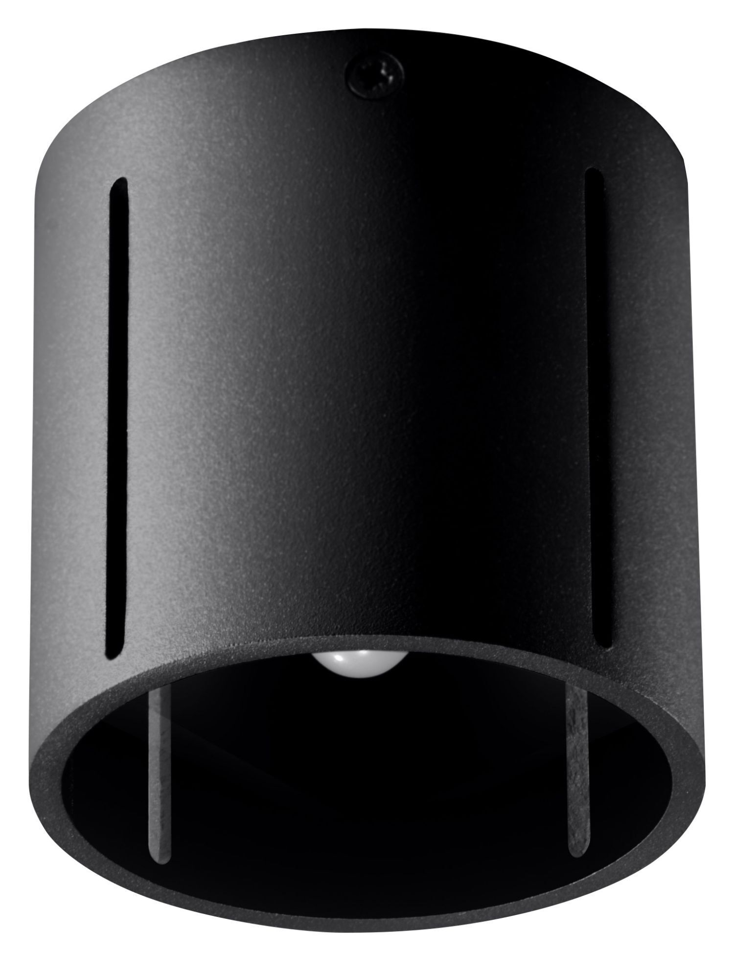 Plafonnier Noir petit Ø 10 cm Métal G9 Spot