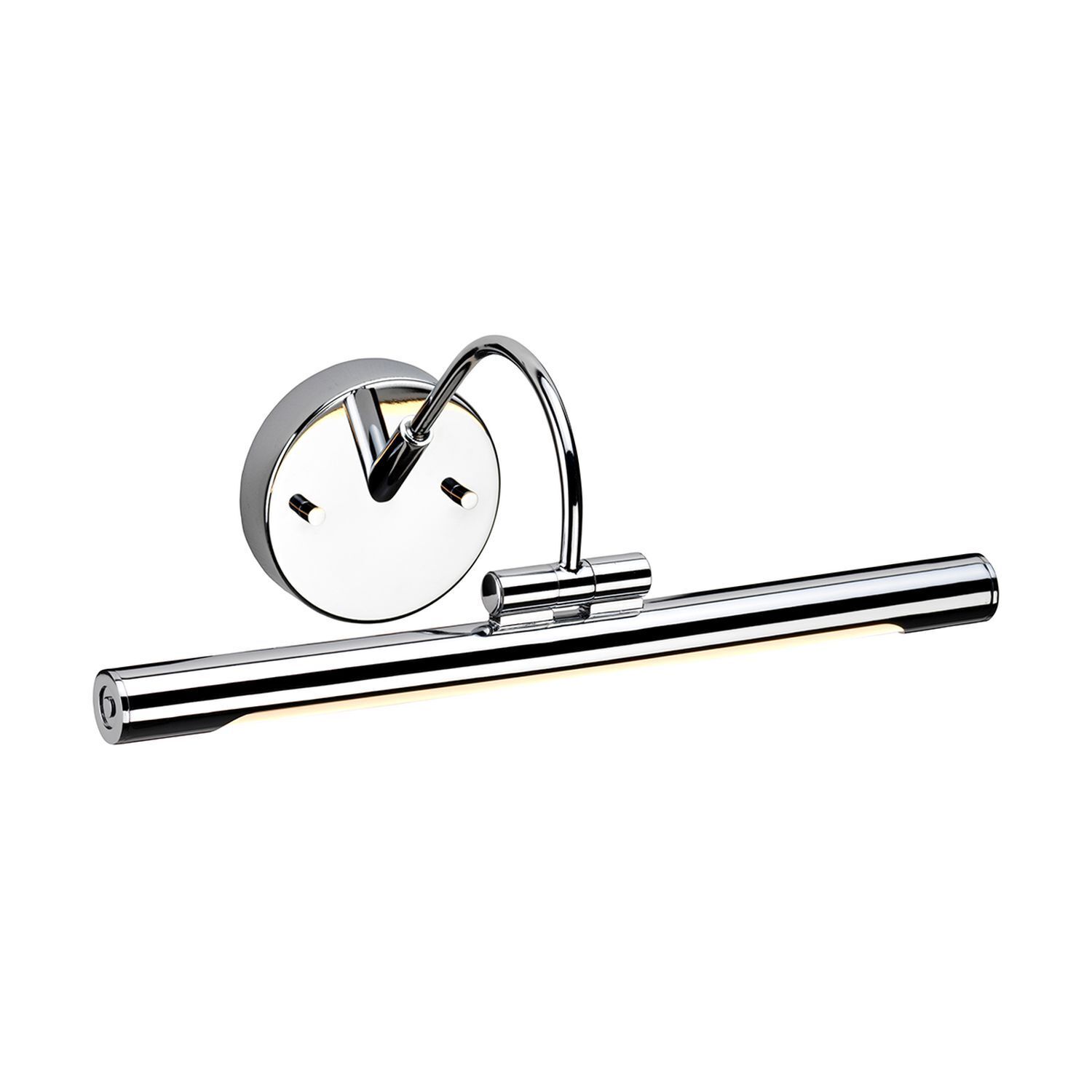 Premium LED Bildbeleuchtung GAMBAR Chrom Jugendstil Sinken, Waschbeckenhahn