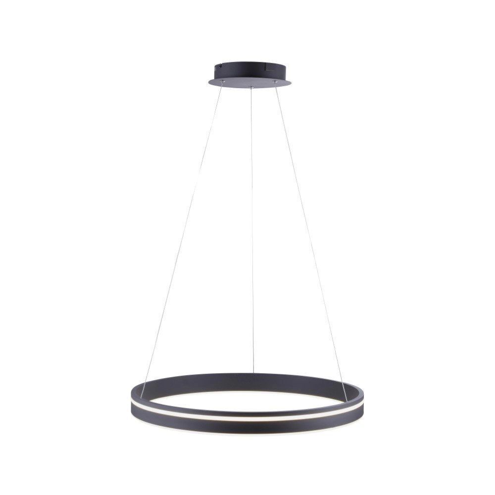 LED Hängelampe Ring Ø59 cm 38 W dimmbar Fernbedienung Lampe, Kronleuchter