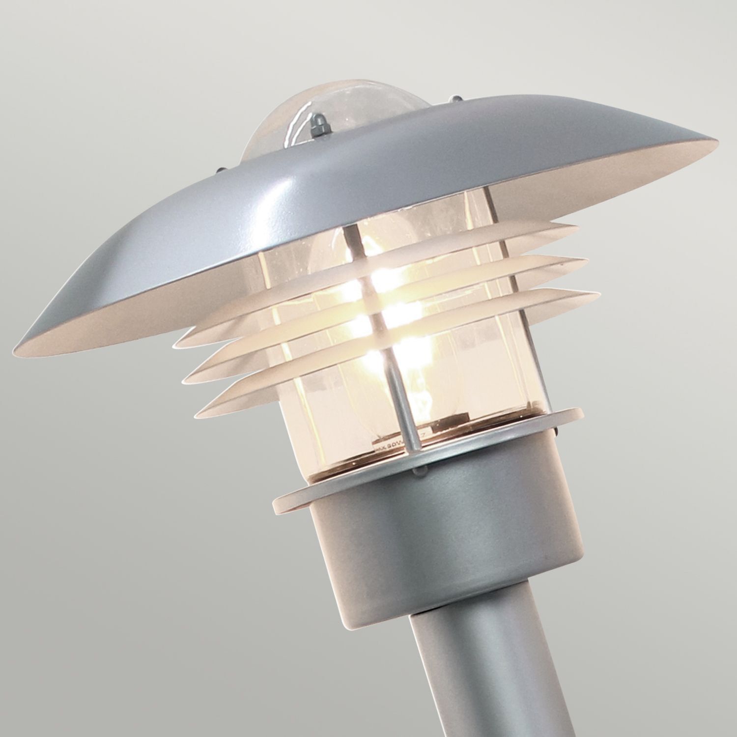 Lampe d'extérieur Acier inoxydable 100 cm Argent Scandinave IP44