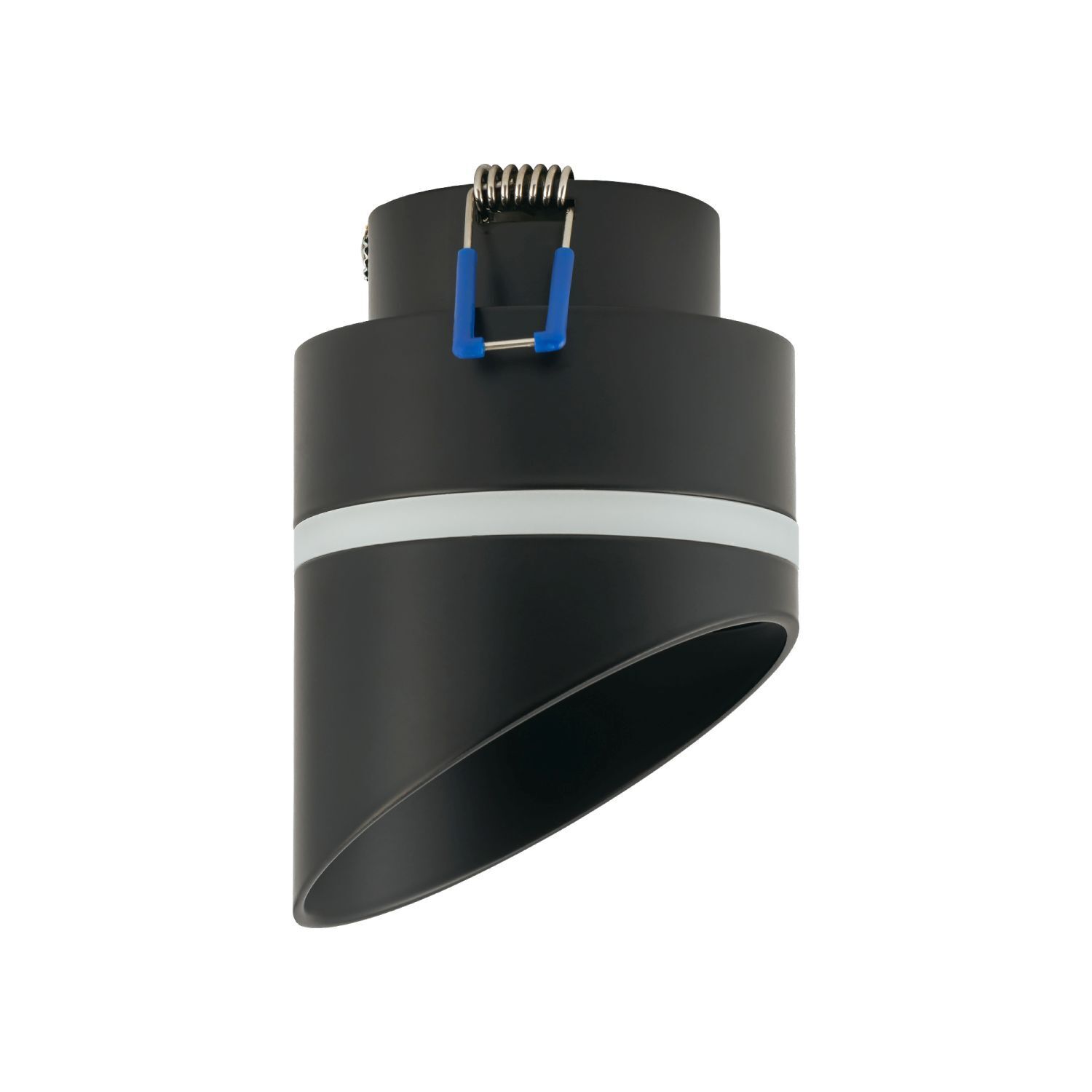 Spot encastré GX53 Noir H : 12 cm Aluminium Moderne