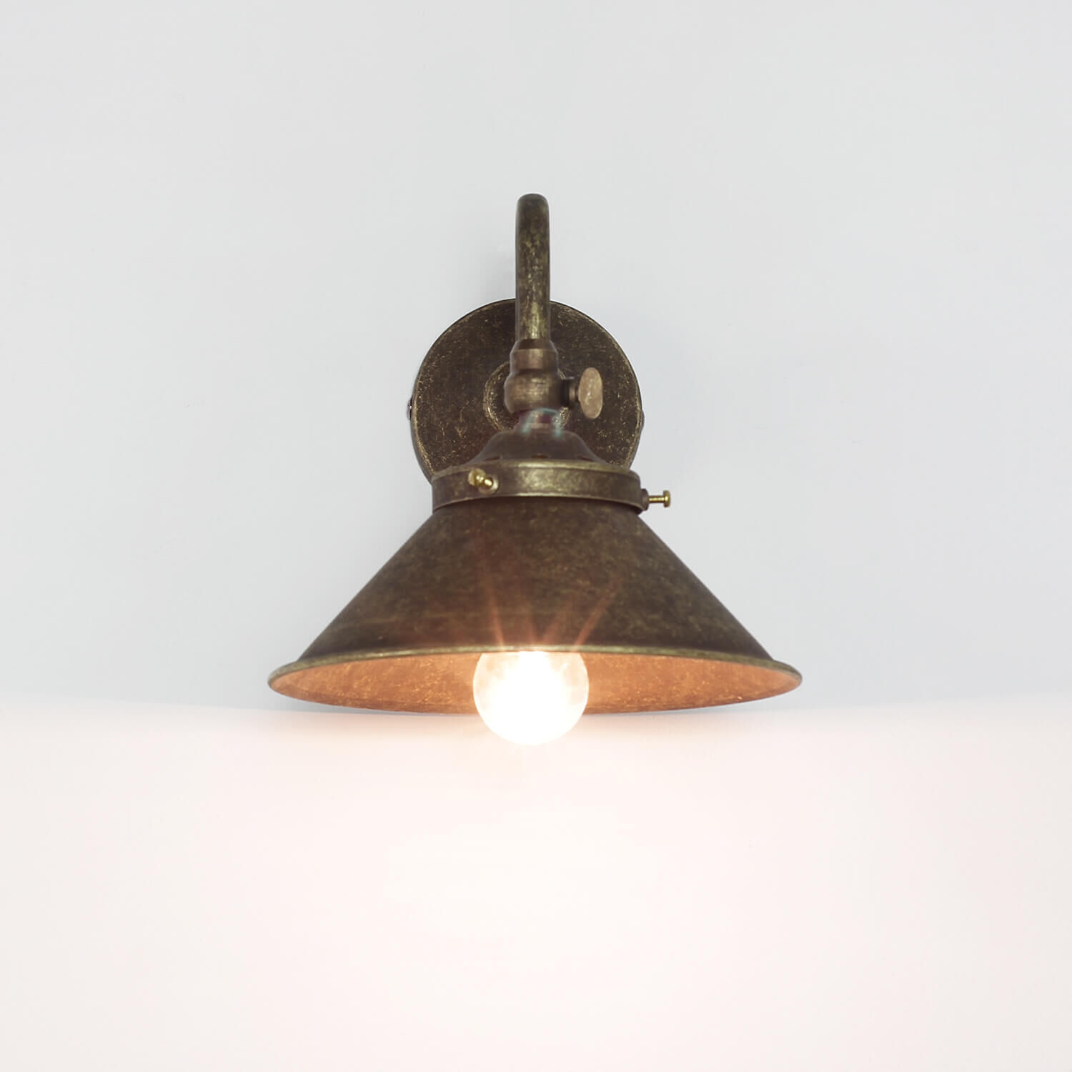 Applique en laiton en bronze antique Leuchte, Bronze, Lampe, Deckenleuchte