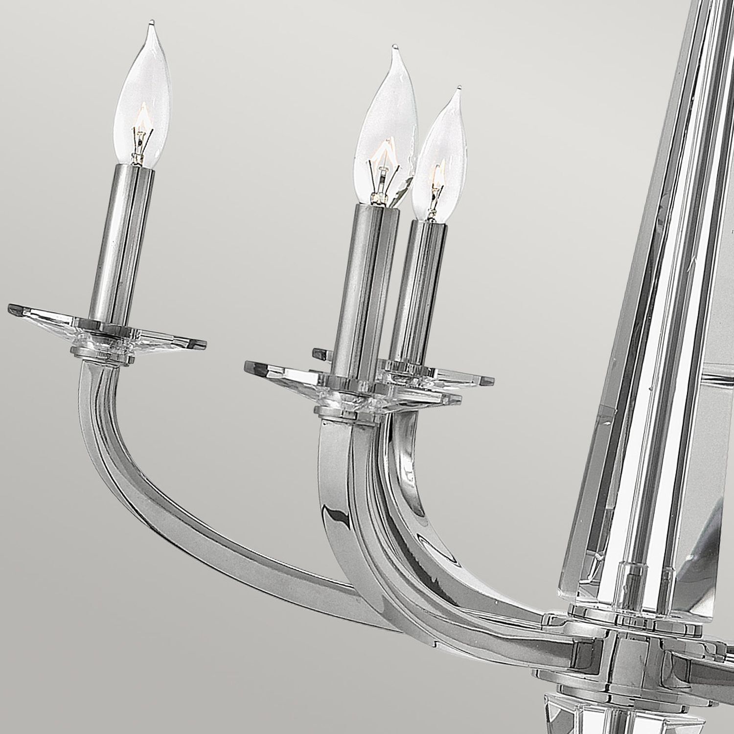 Kronleuchter Kristall Metall 71,1 cm breit E14 Modern Leuchter, Lampe