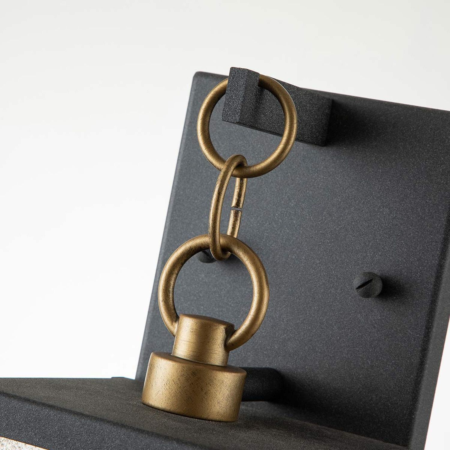 Ring, Metall, Gold, Haken, Aufhängung