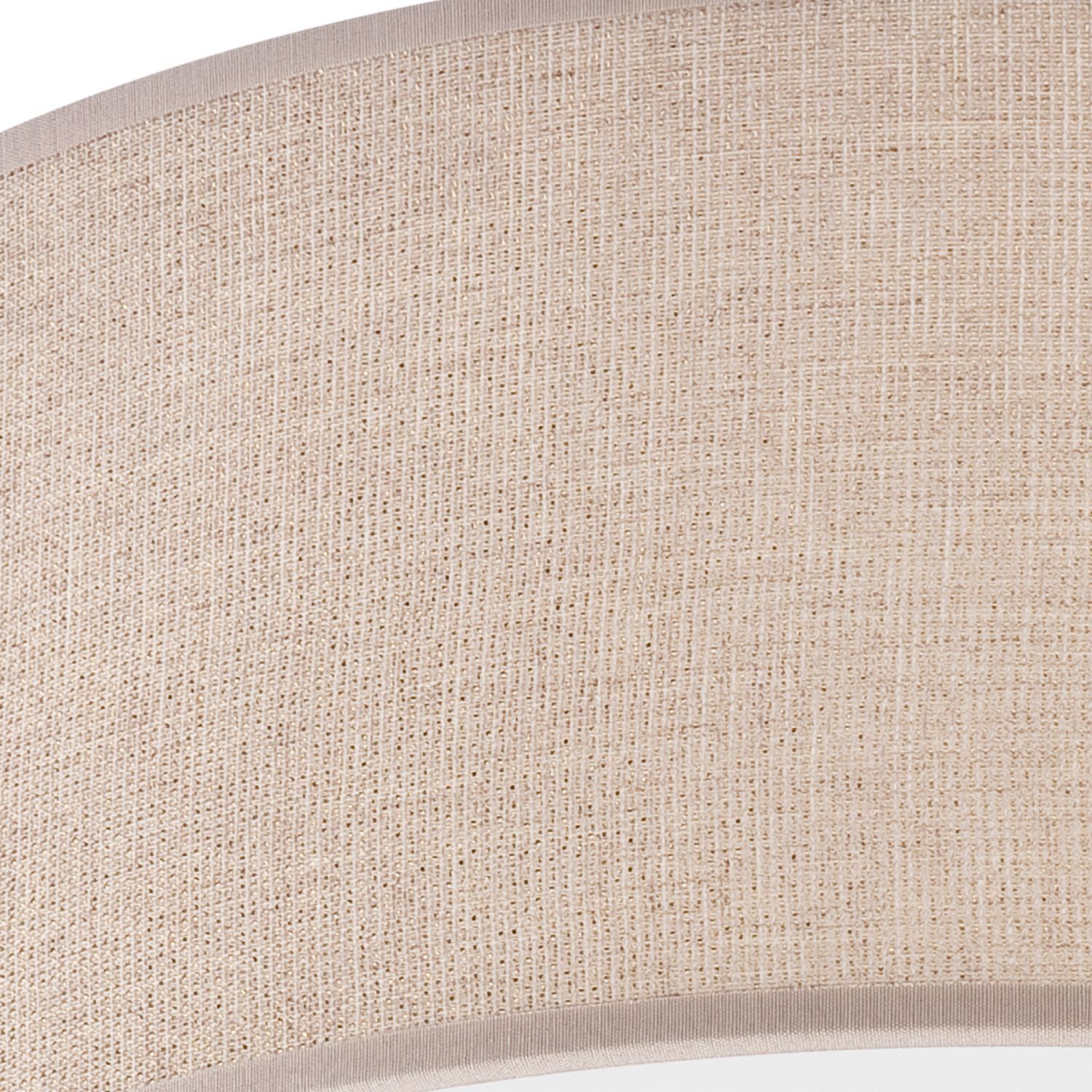 Deckenlampe Stoff in Gold rund Ø 35 cm E27 blendarm Modern