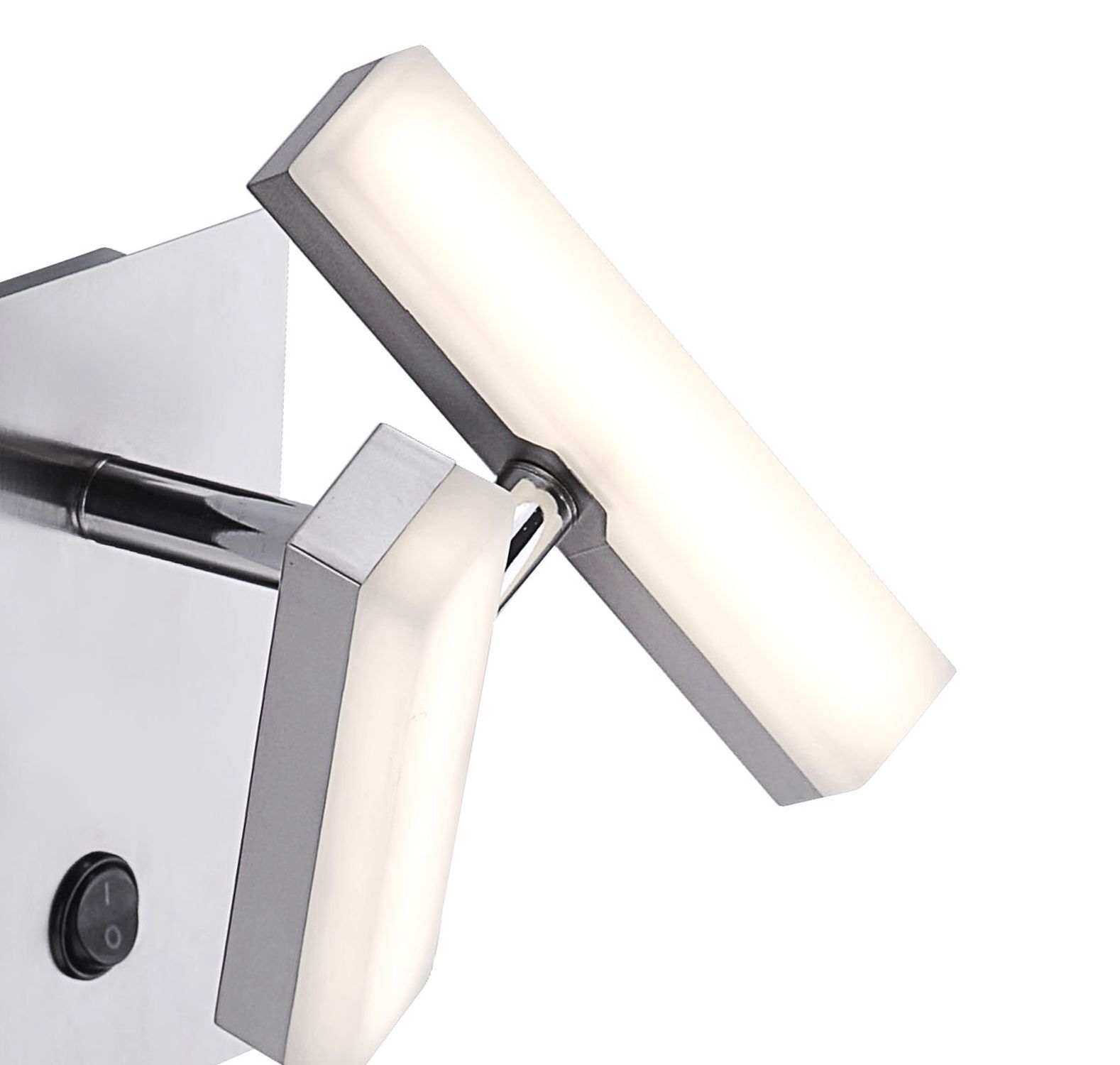 Spot mural LED en acier métal mobile 225 lm interrupteur Sinken, Waschbeckenhahn