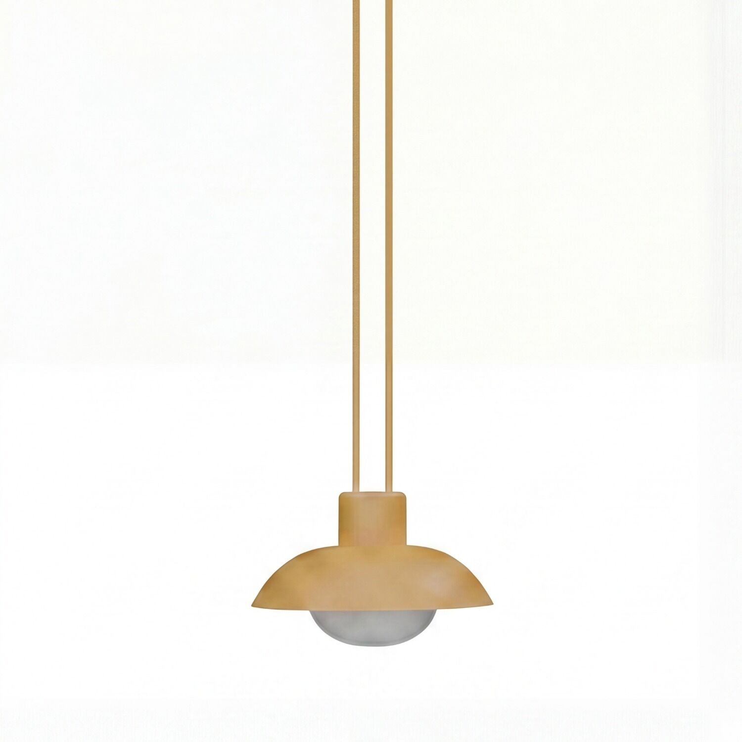 Hängelampe, Lampe, Metall, Gussfarbe, Gold