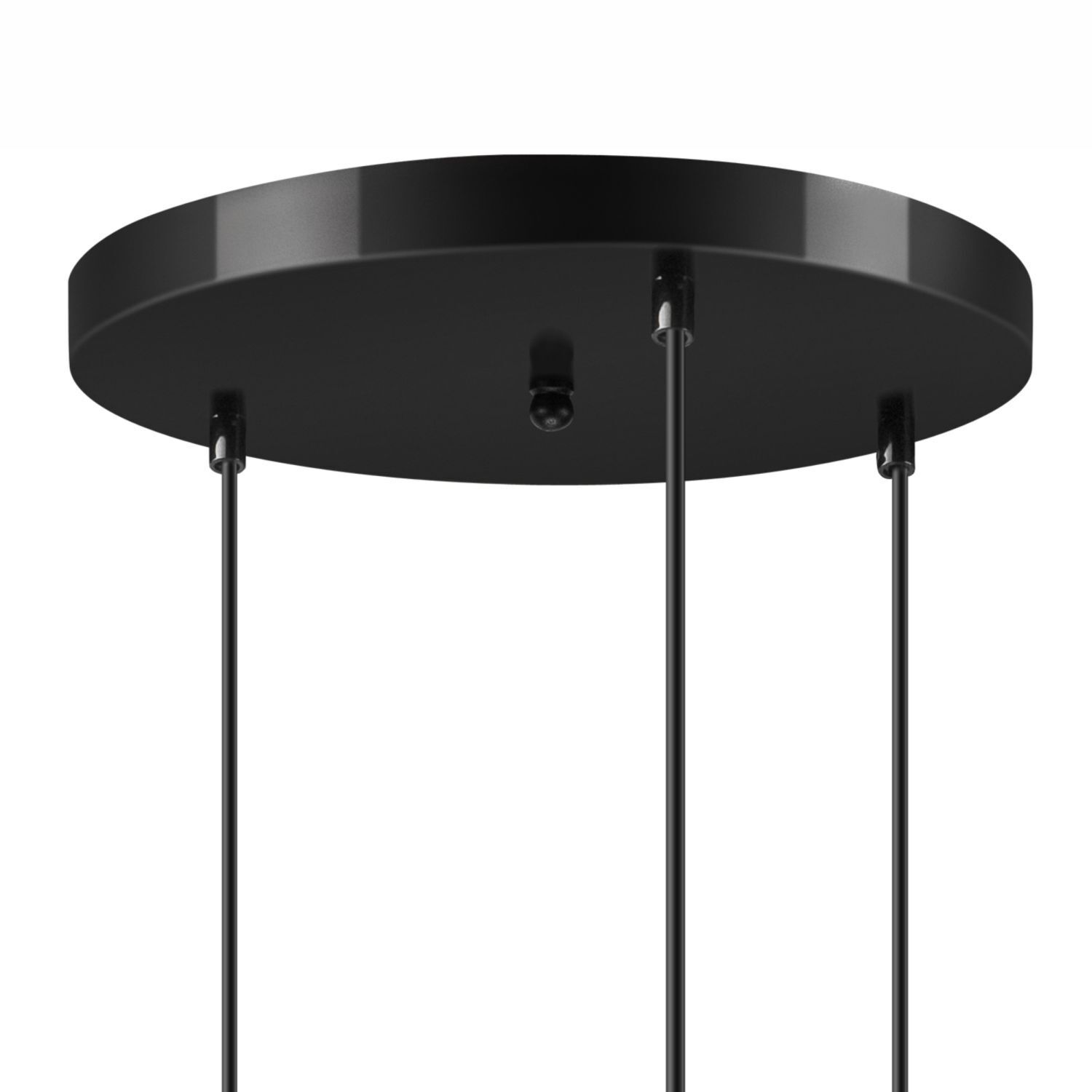 Lampe à suspendre noir or brun Ø 50 cm métal cm réglable