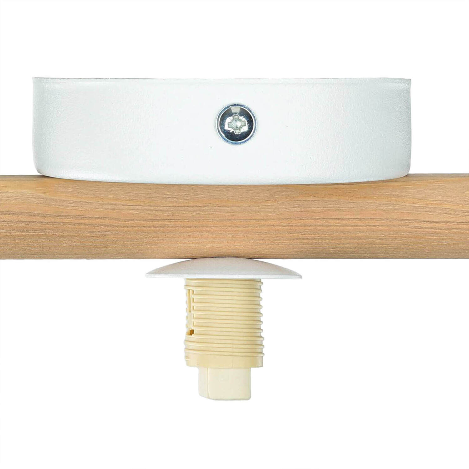 Wohnliche Deckenleuchte G9 5-flammig in Kiefer blendarm Gerät, Deckenventilator, Elektrisches Gerät