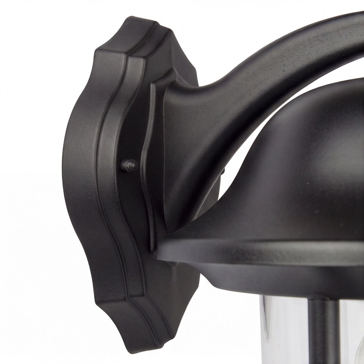 le51516-wandlampe-terrasse-balkon-garten-aussen-metall-glas-klassisch-rustikal-e27-schwarz-04 Hard Hat, Helmhalterung, Verstellbar, Schwarz, Kunststoff