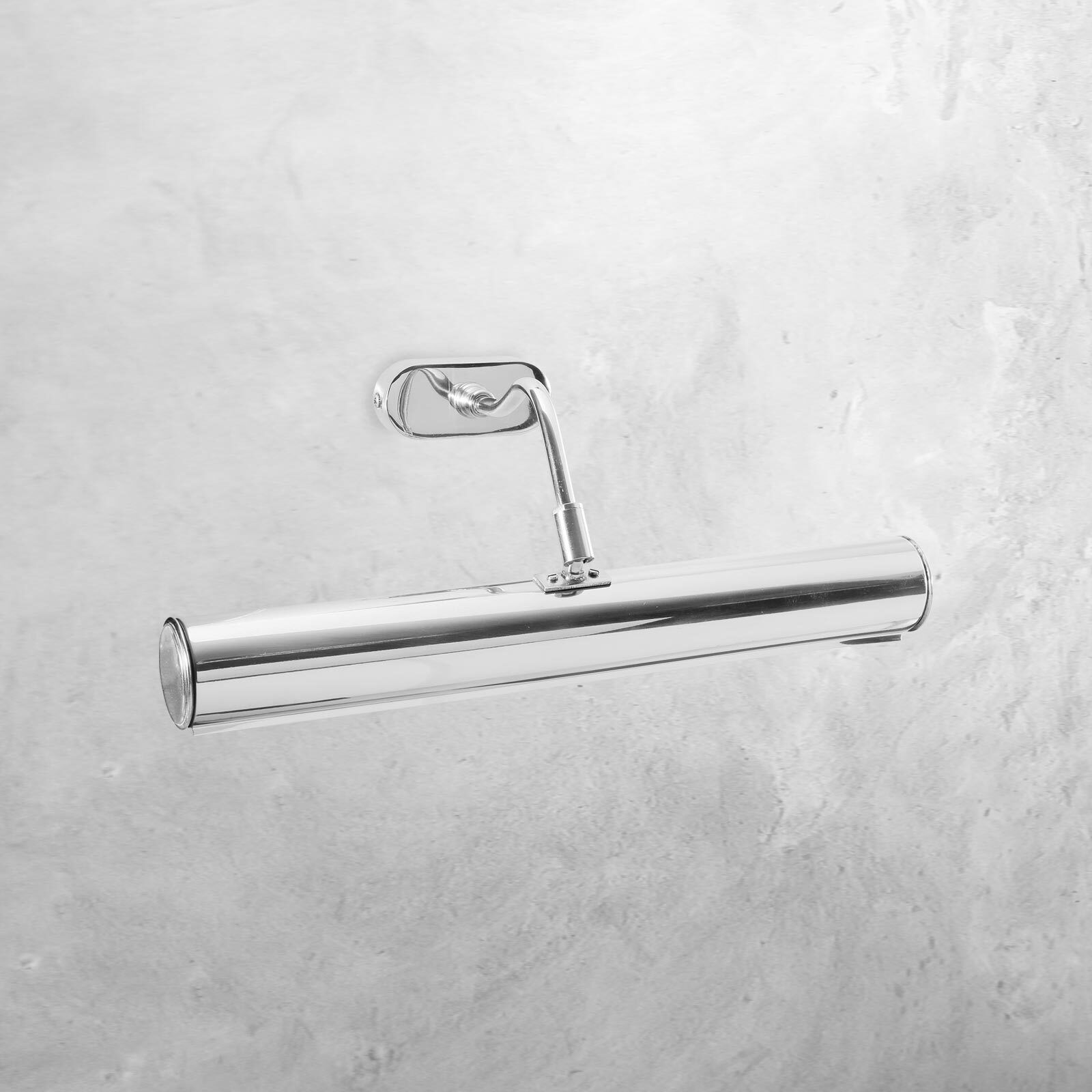 Lampe à tableau pivotante L : 40 cm laiton E14 en argent