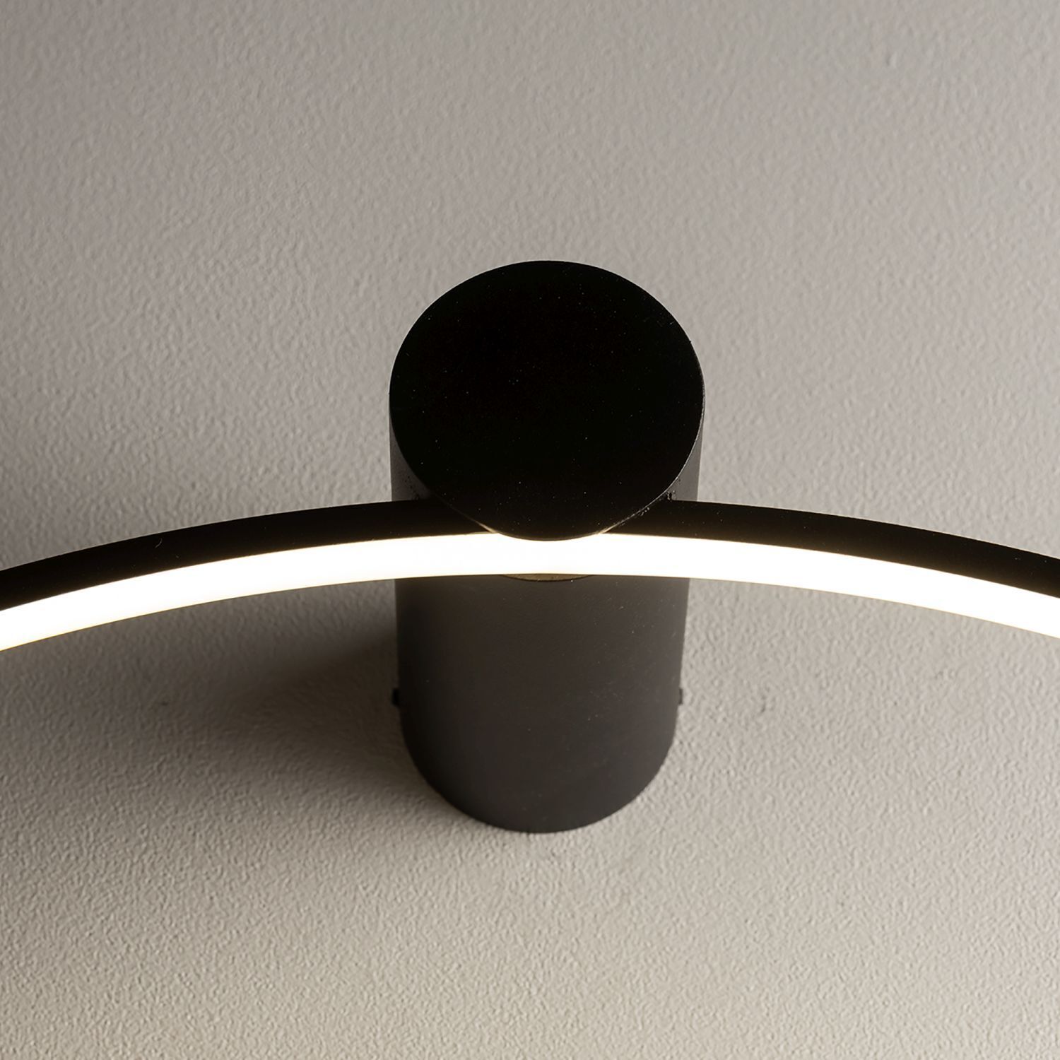 Applique murale LED Noir 4000 K 700 lm Ø 60 cm Moderne