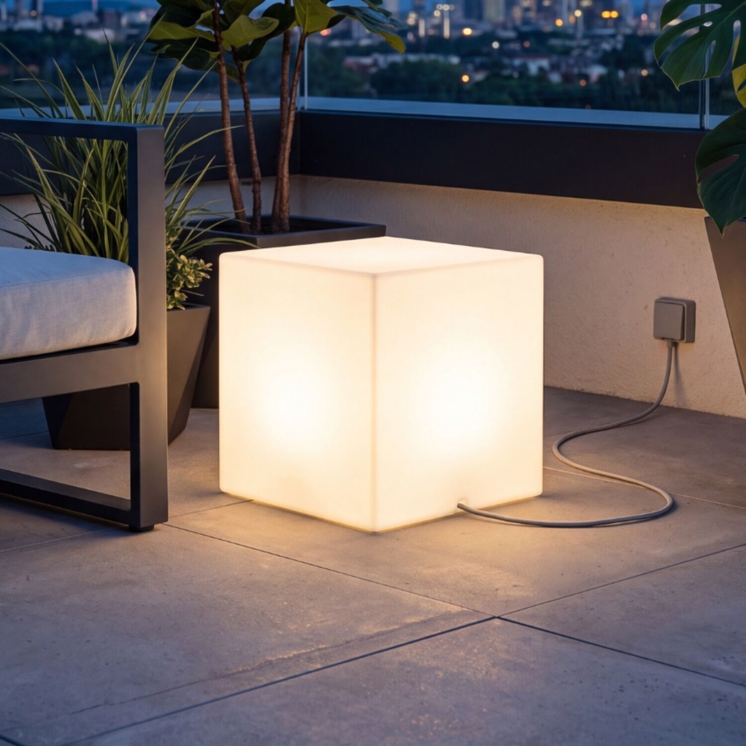 wegeleuchte-wegelampe-modern-moderne-wegeleuchte-vinklad-1x-e27-mit-7w-leuchtmittel-inklusive-weiss-modern-le110922-01 Leuchte, Cube-Lampe, Außenlampe, Lichtwürfel, Gartenbeleuchtung