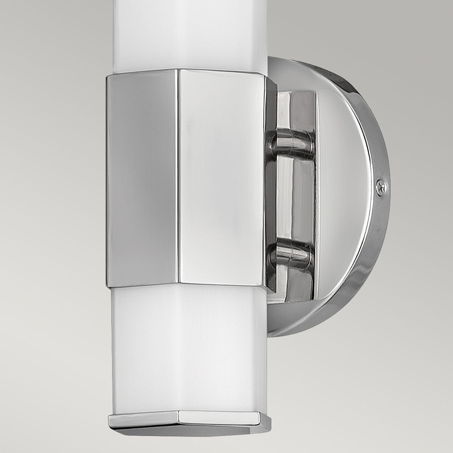 Applique LED salle de bain IP44 35,6 cm de haut Abat-jour en verre