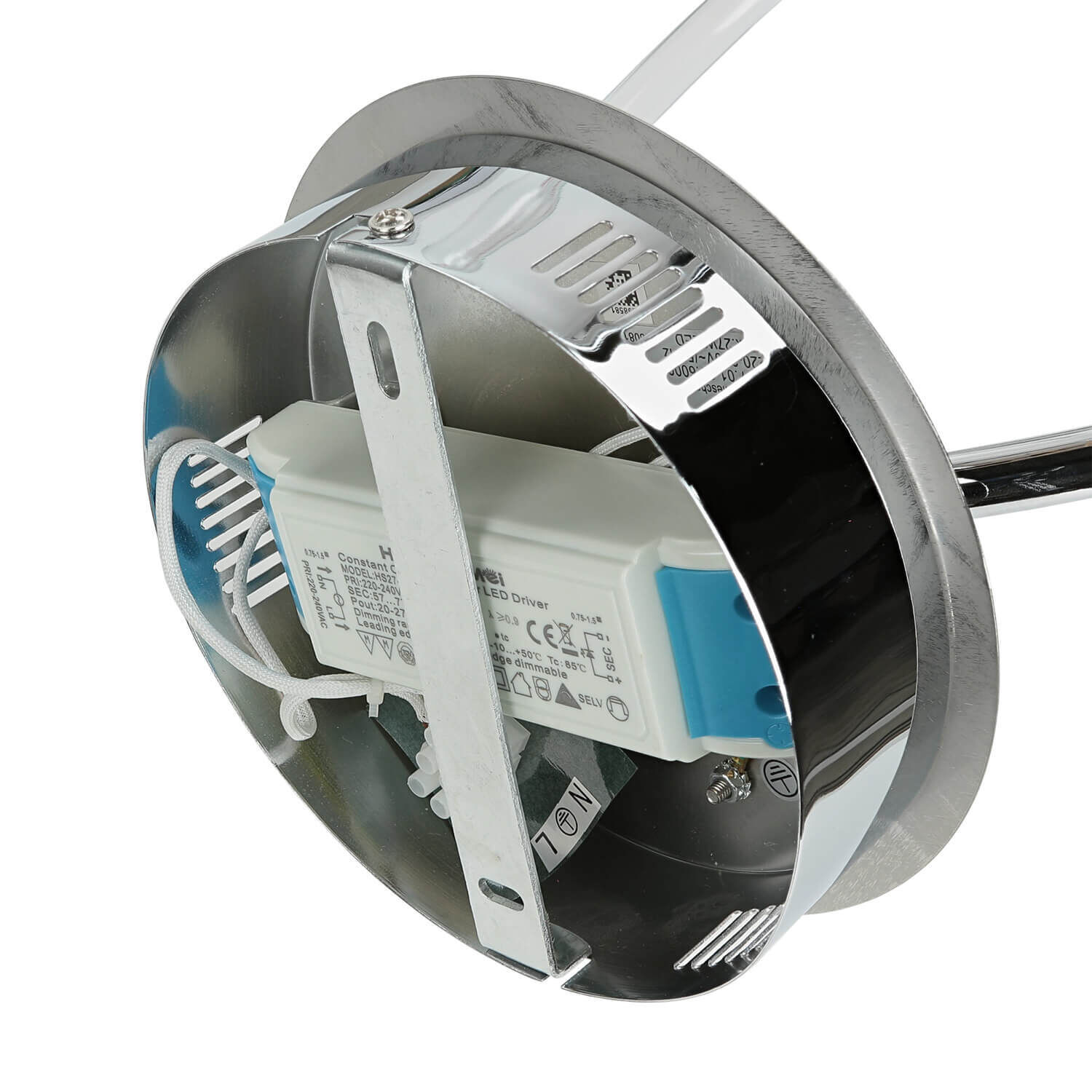 LED Deckenlampe 3000 K 2300 lm Modern Wellen Beleuchtung