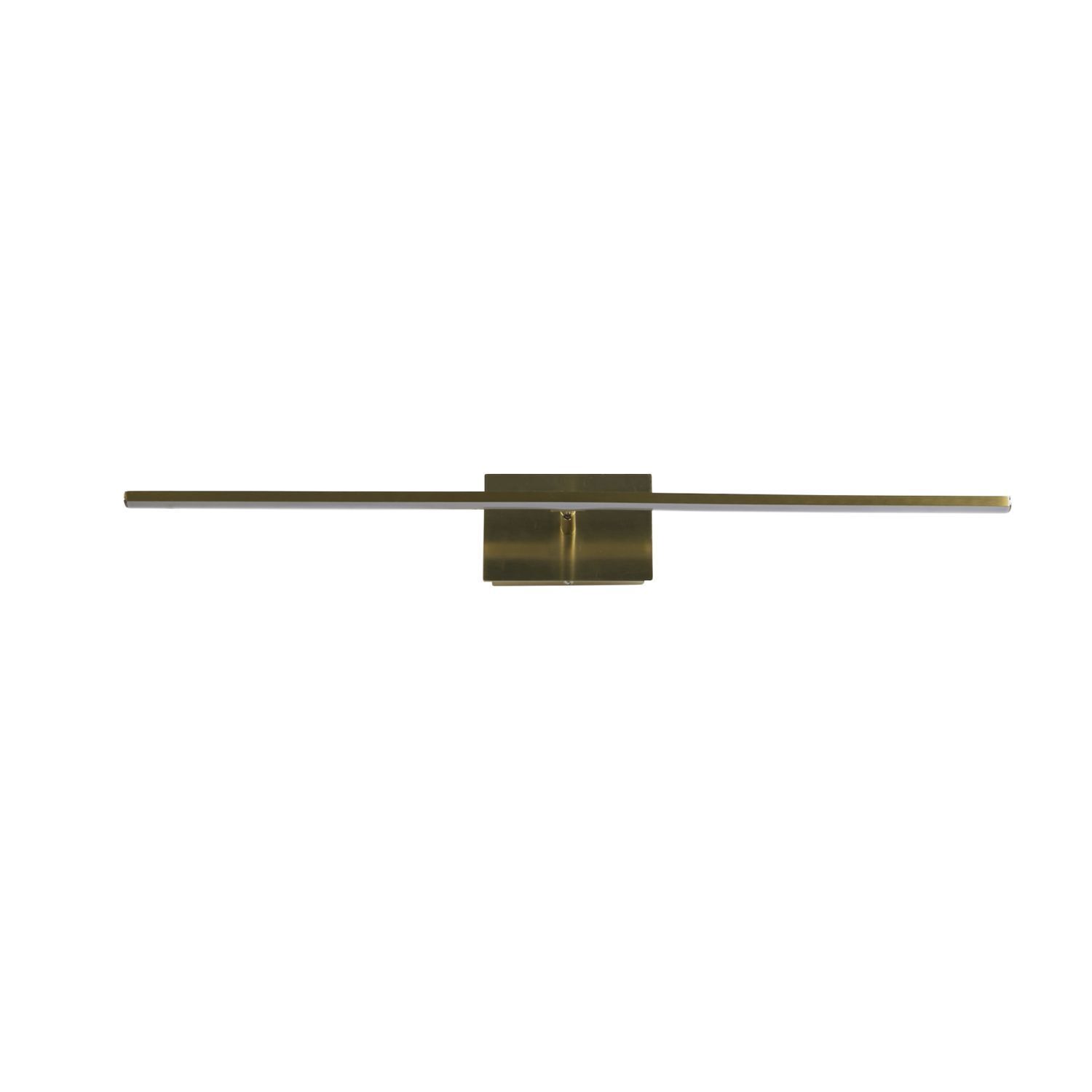 LED Spiegellampe in Messing Metall B:61 cm IP44 2700 K