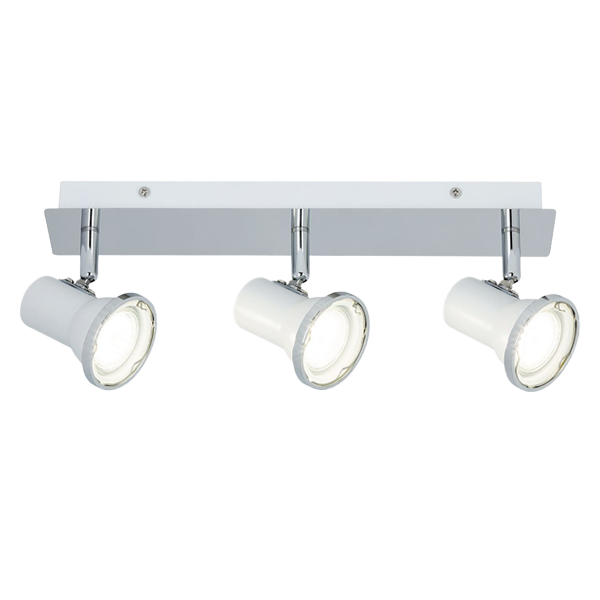 Küchenlampen deckenstrahler, spotlights, drei-lampen, einfache-rahmen, metallic-weiß