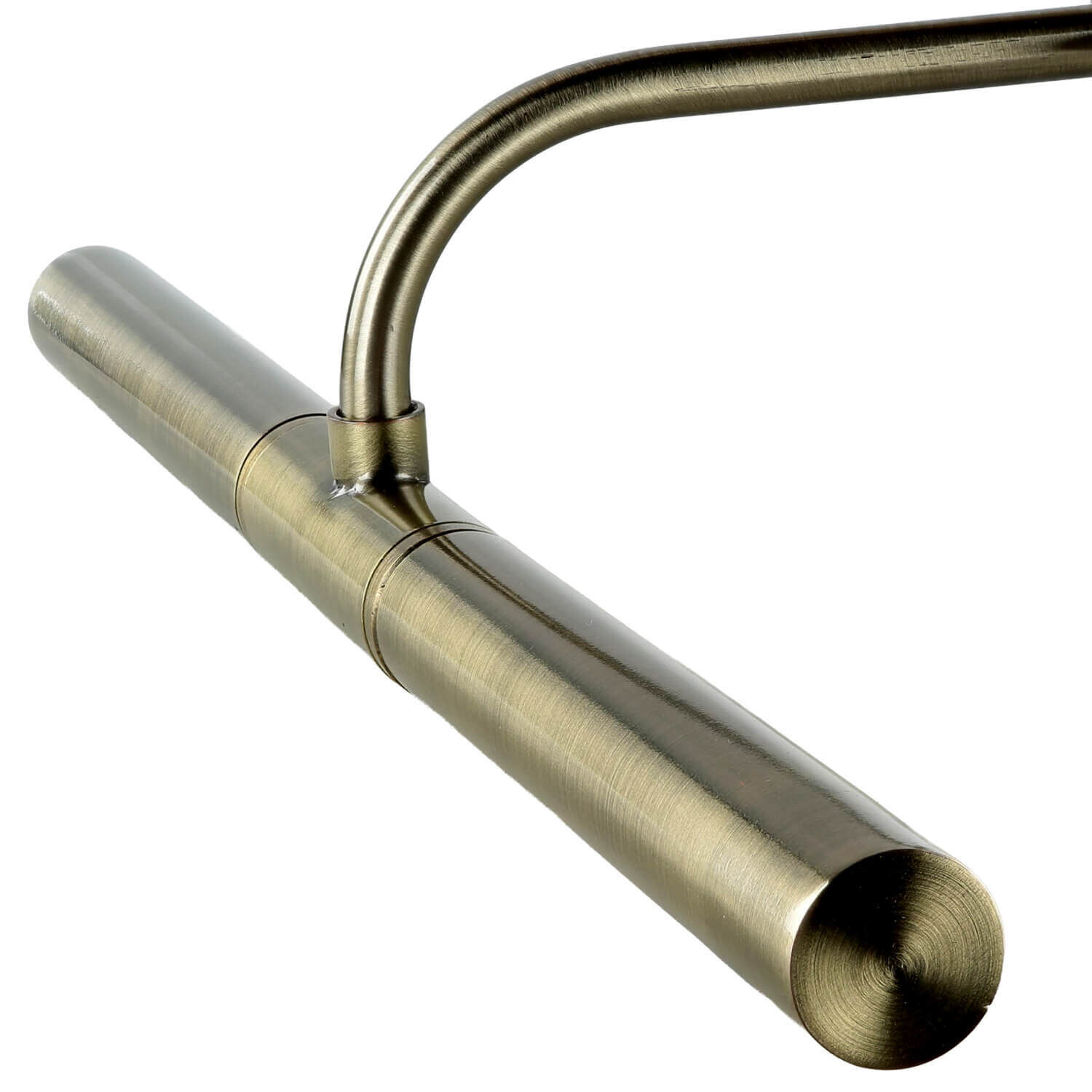 Bilderlampe verstellbar B: 35 cm 2x G9 in Messing antik Sinken, Waschbeckenhahn, Rauchrohr, Griff