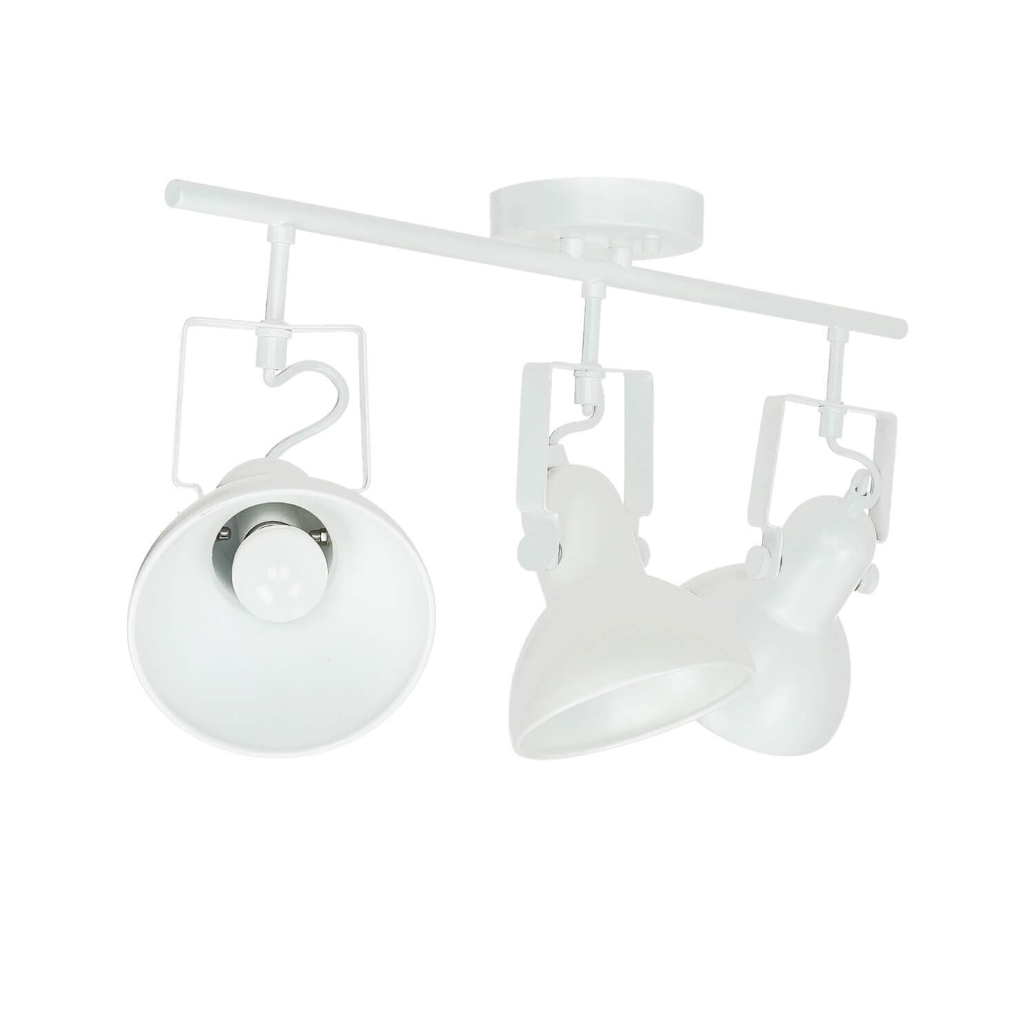 Spot Lumière blanche Métal 3x E14 Rétro pratique Deckenleuchte