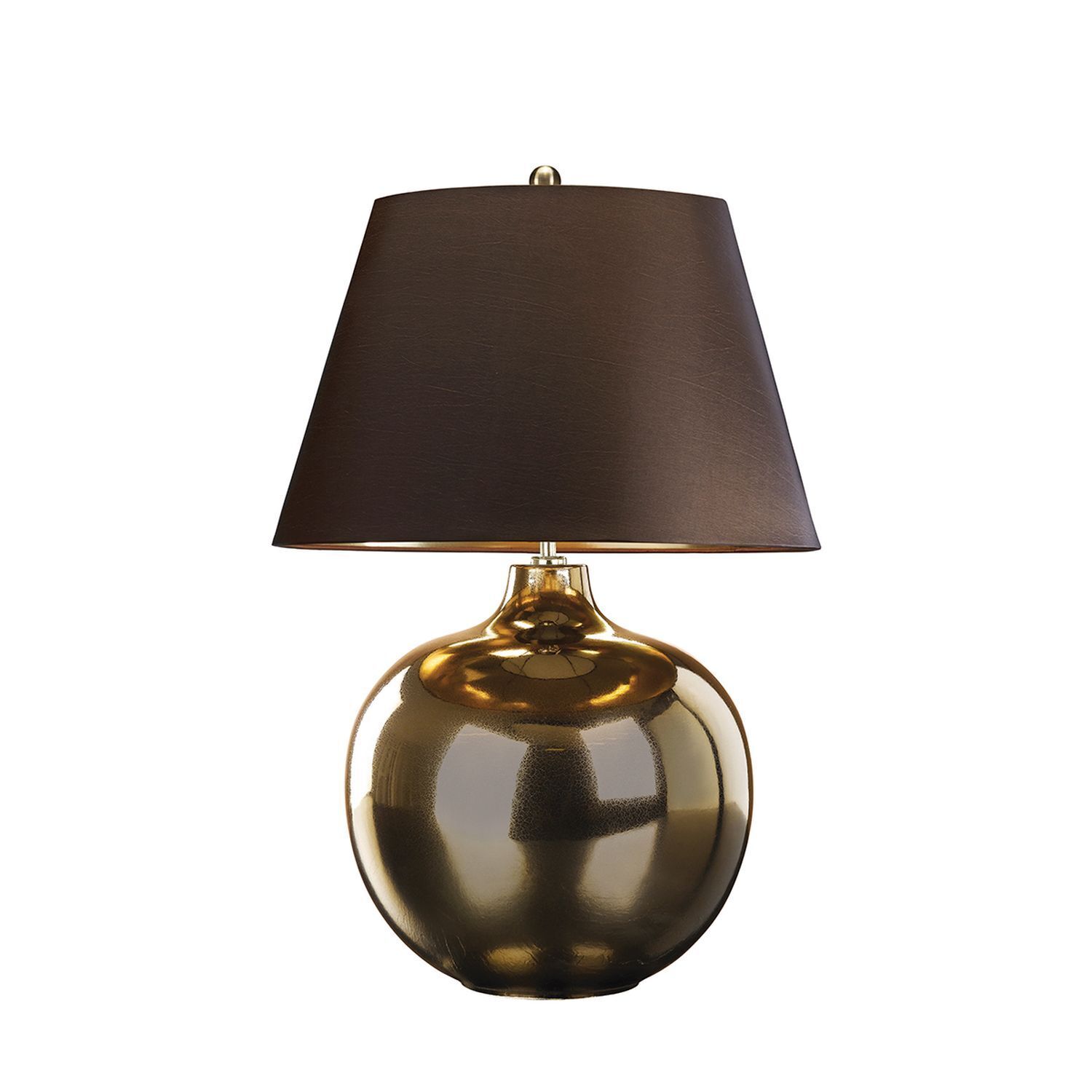 Tischleuchte LORIN Porzellan Bronze H:71cm Lampe