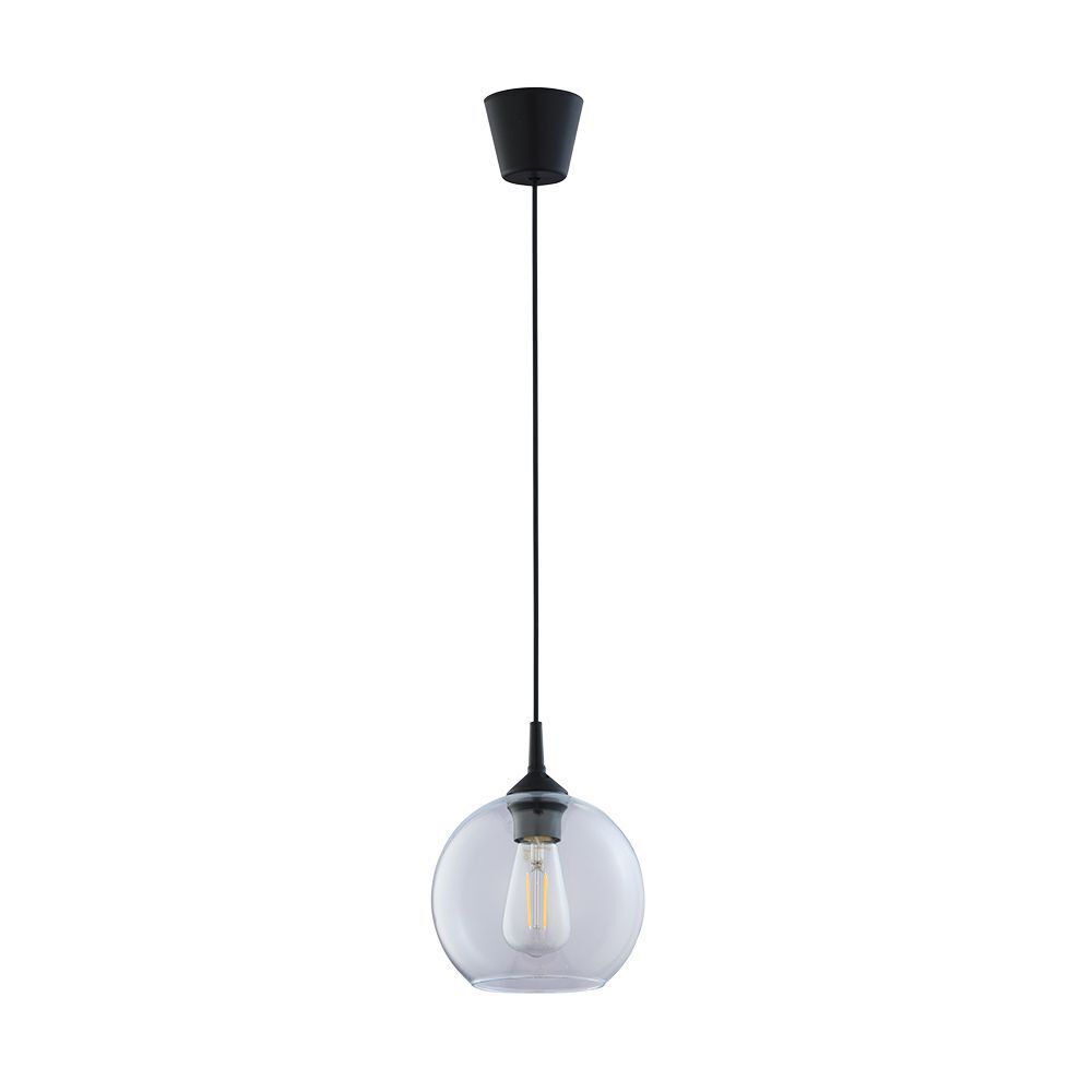 Suspension Ø 18 cm E27 verre sphère ajustable