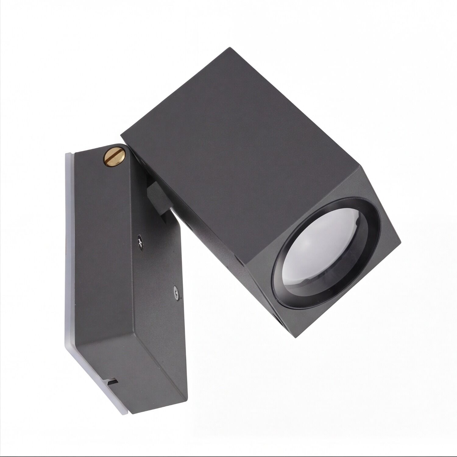 Wandhalter, Spotlight, Schwarz, Metall, Lampe