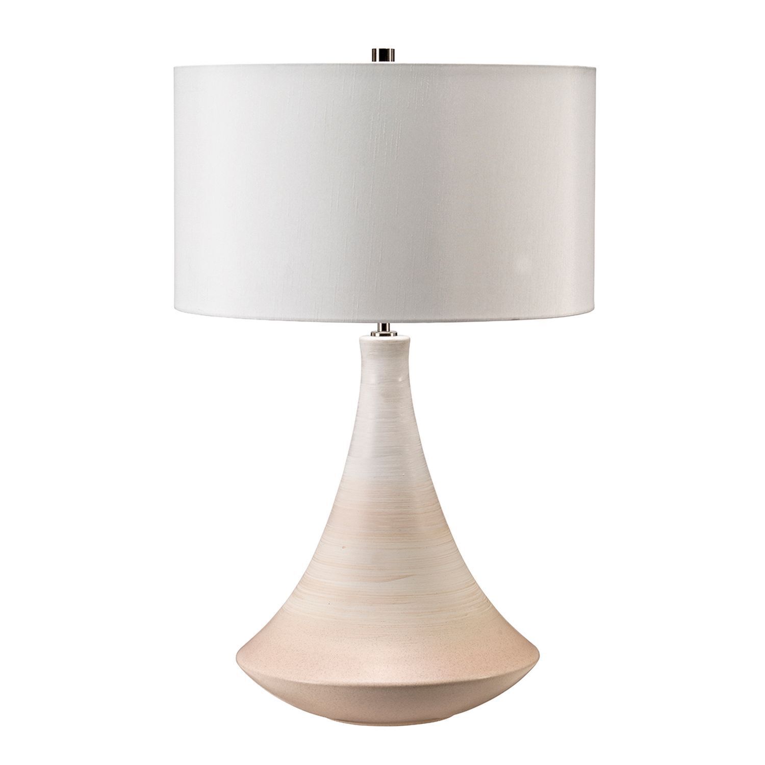 Tischlampe NEVIO Creme Keramik H:68cm Ø42cm Lampe