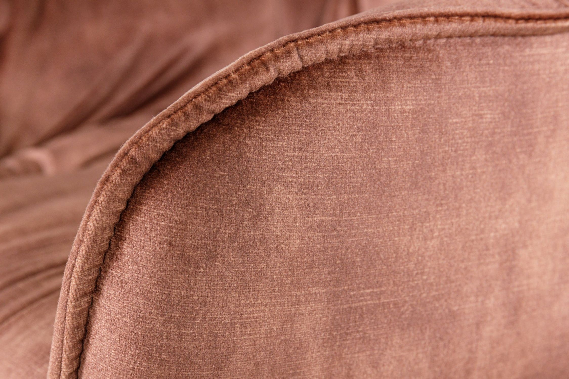 Chaise de bar avec dossier Tissu Métal marron noir Chesterfield Samt, Dekoration für Zuhause, Leinen, Kissen