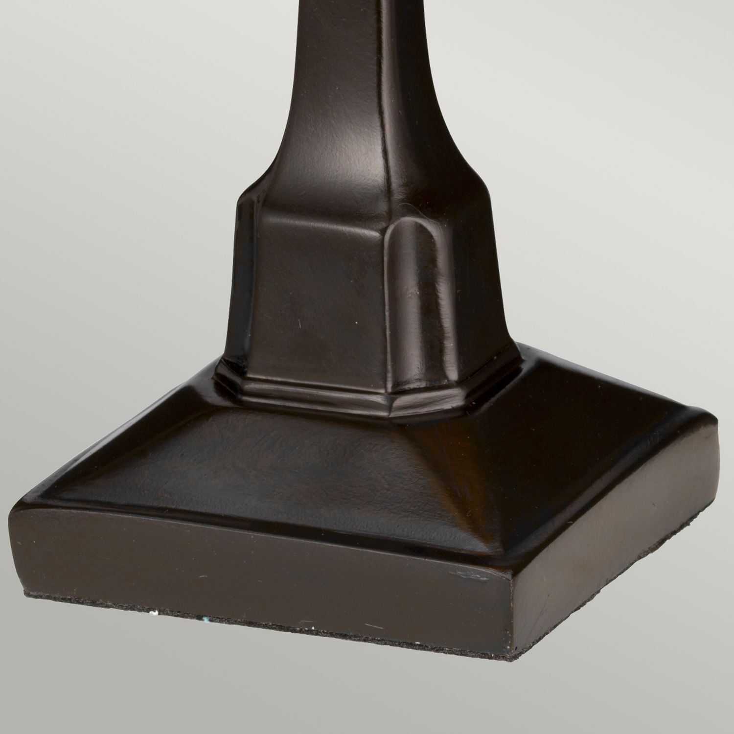 beleuchtung-tischleuchte-tischlampe-liliva-1-flammig-bronze-antik-gelb-tiffany-stil-369-5 fuß, standfuß, schwerpunkt, metall, braun