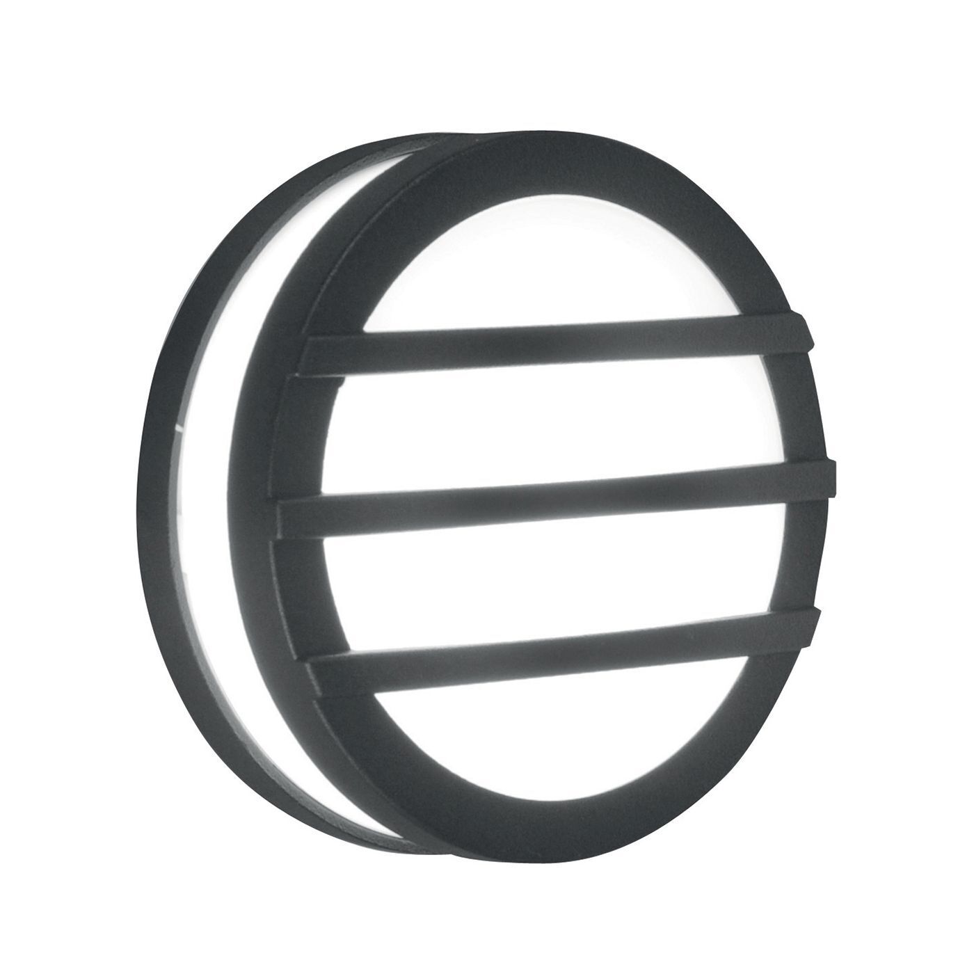 Lampe d'extérieur résistante aux intempéries avec LED ronde Ø14cm à faible éblouissement Maschine, Rad, Reifen