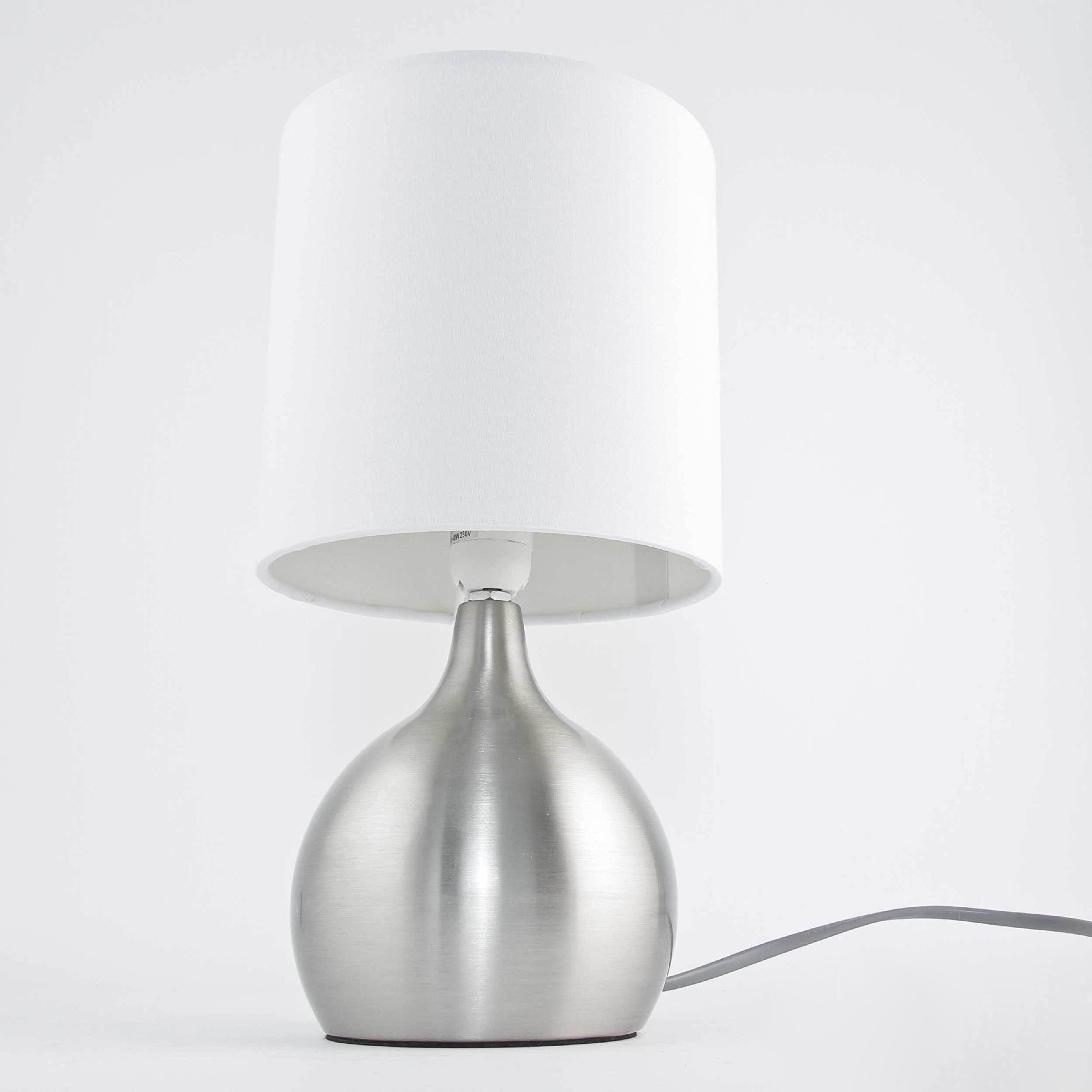 Lampe de bureau à intensité variable Touchdimmer Moderne argenté