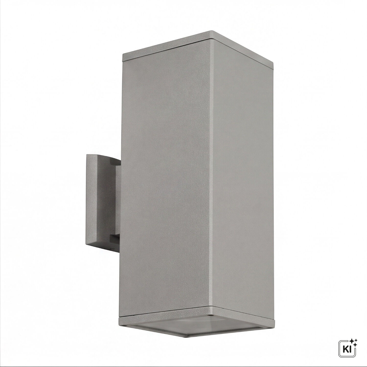 le51656-wandlampe-terrasse-aussen-metall-kunststoff-matt-modern-ip44-grau-03 Wandlampe, Außenleuchte, Metall, Grau, Geradlinig