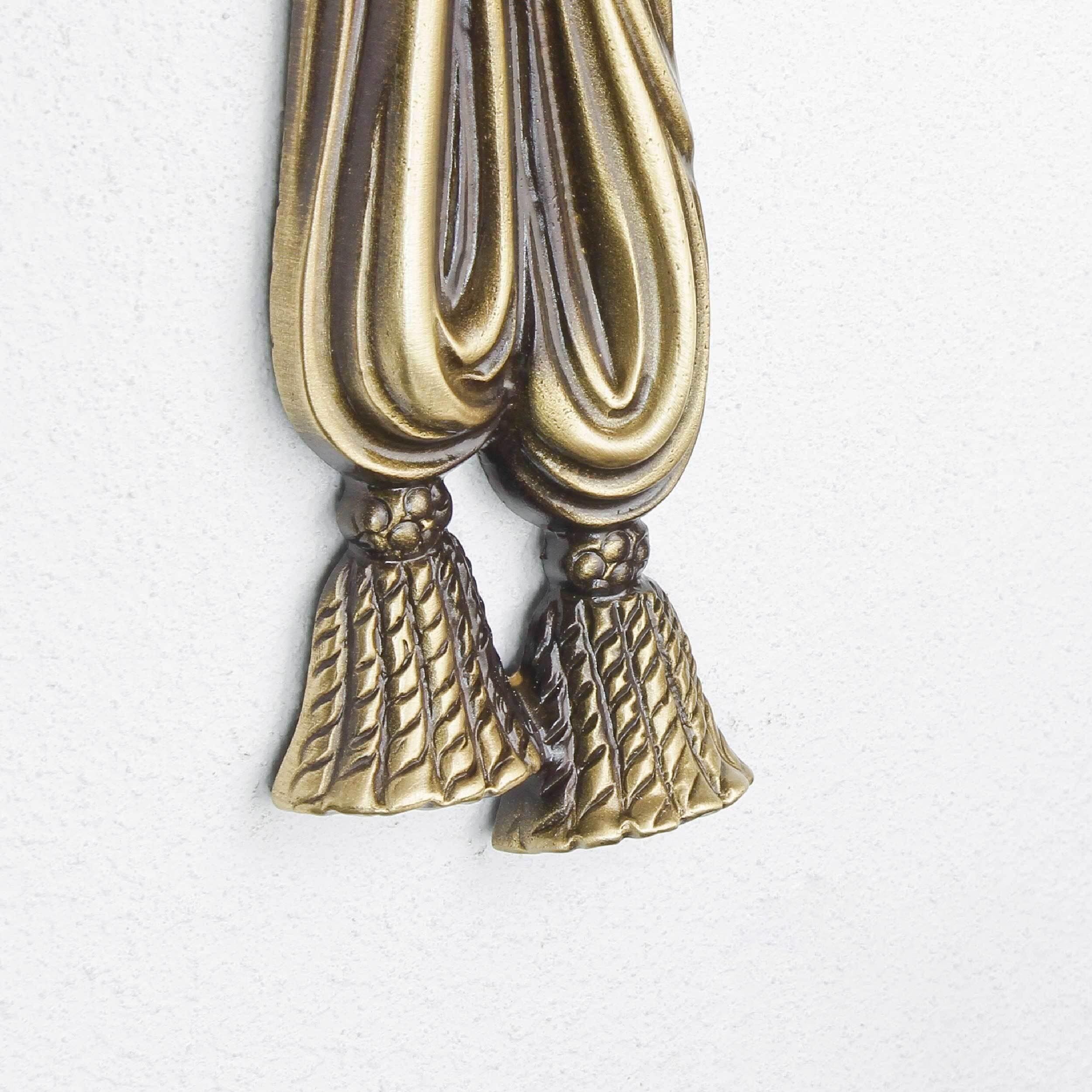 Applique murale chandelier 2flmg bronze en laiton véritable Bronze, Gold, Sektion aus Messing, Hupe, Musikinstrument