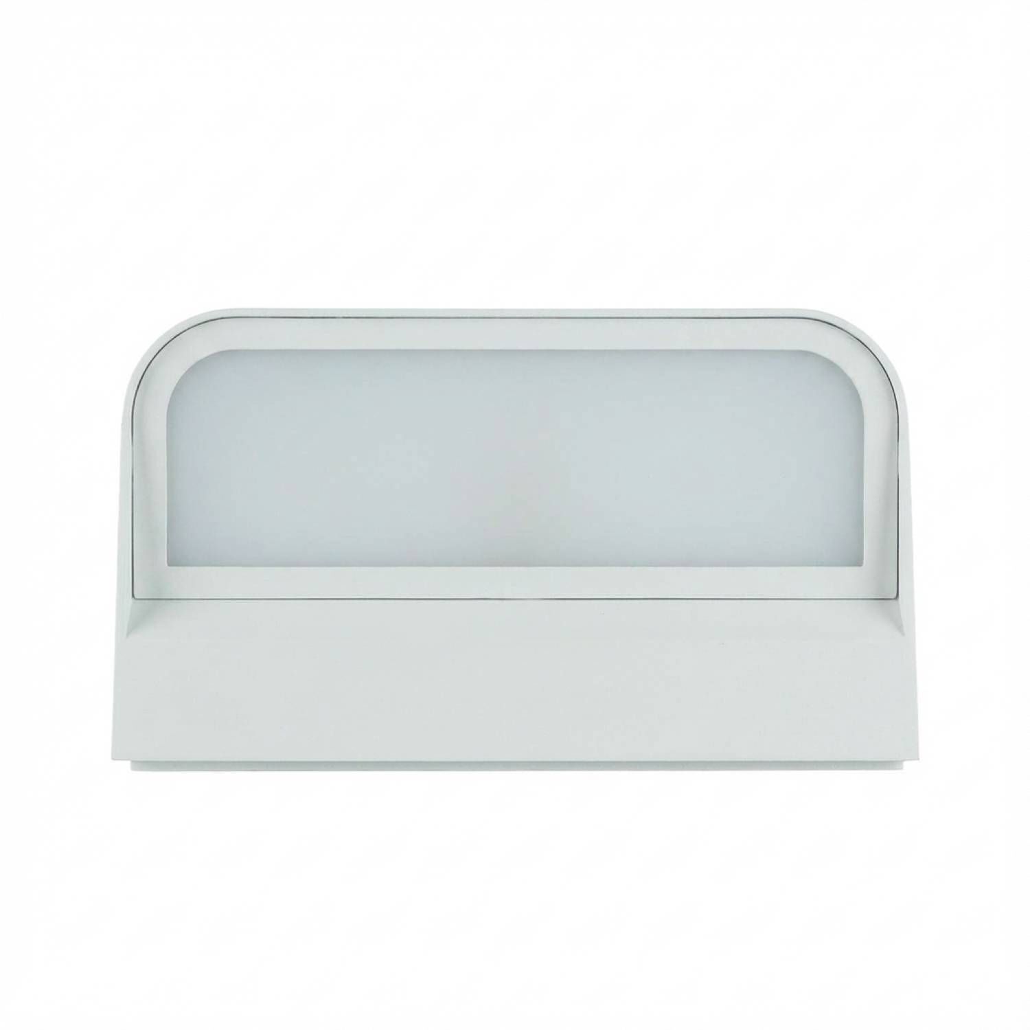 LED Außenleuchte Weiß Aluminium 8 W 900 lm IP54 Nachtlicht, LED-Licht, Schreibtischlampe, Weiß, Gehäuse
