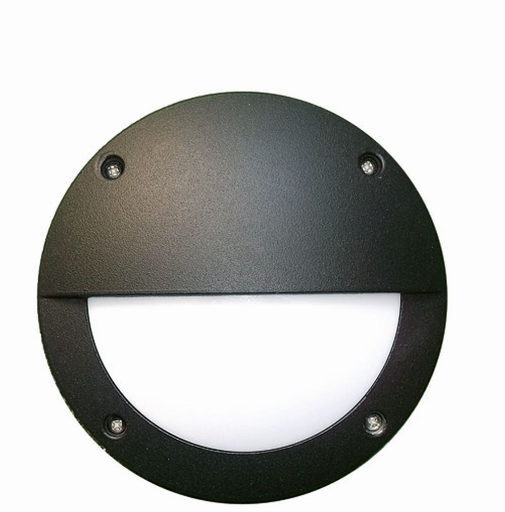 Lampe de bateau ronde extérieure Ø15cm IP54 noir aluminium