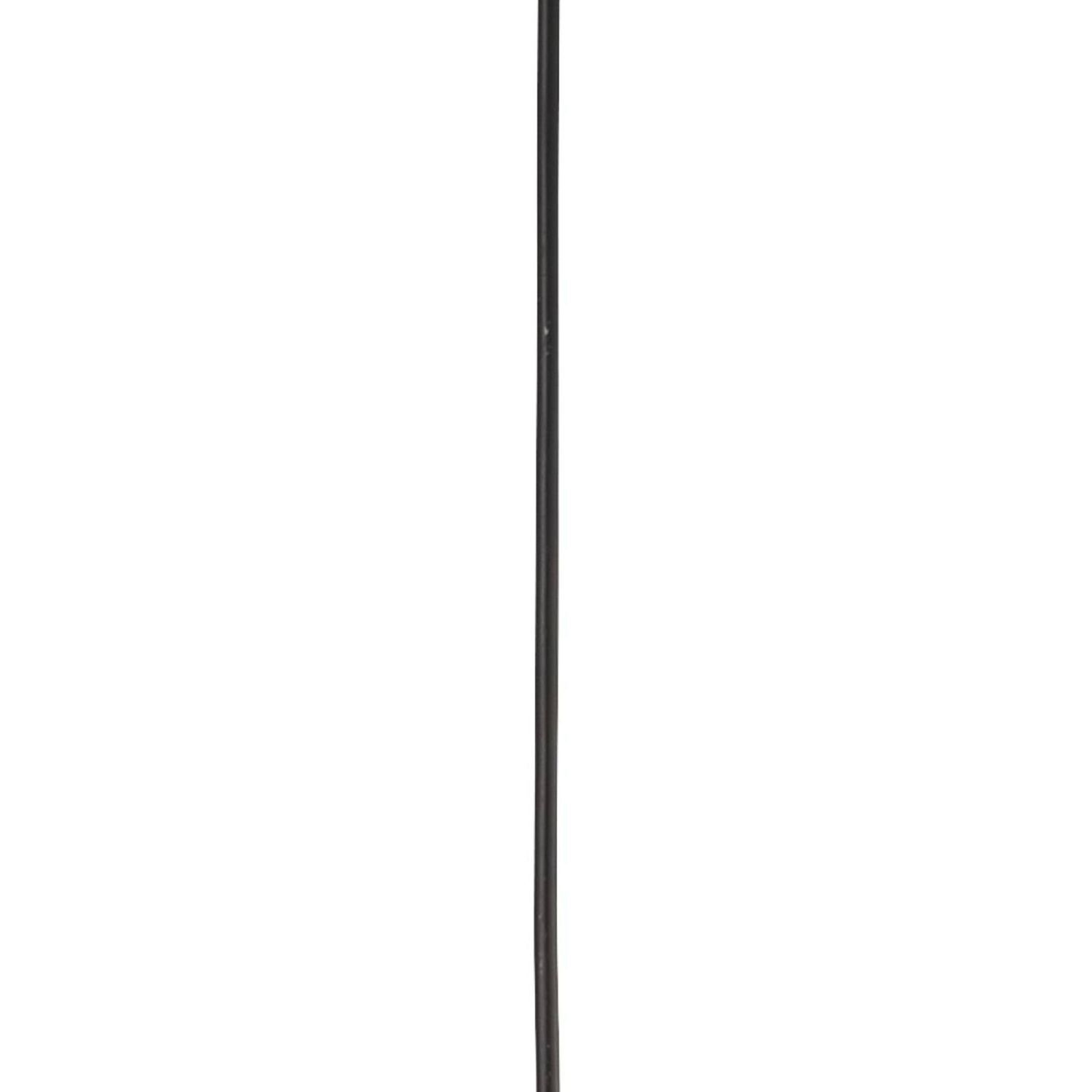 Hängeleuchte Schwarz Weiß E27 Ø 25 cm rund Glas Metall