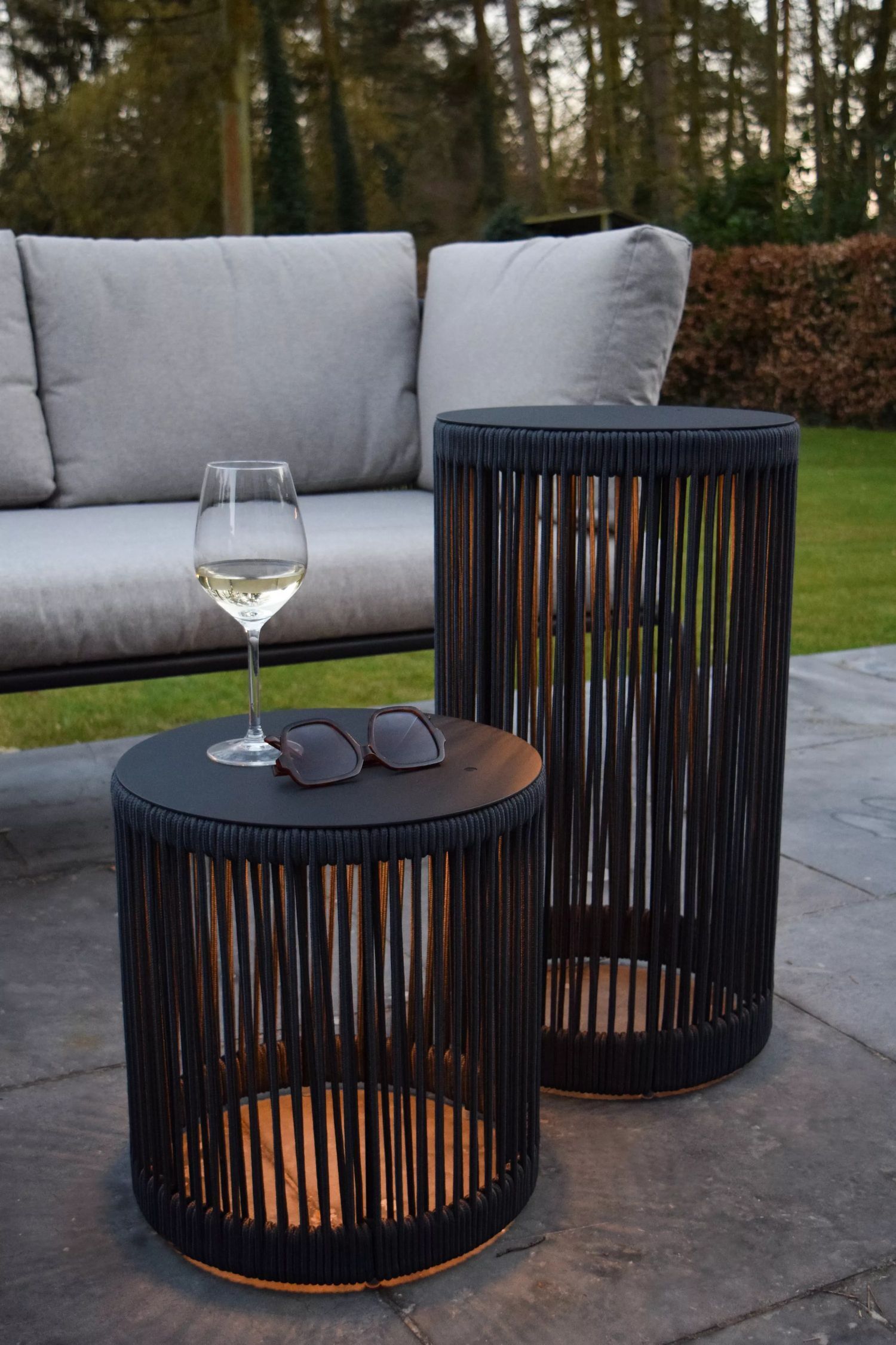 LED Akku Stehleuchte 3000 K IP44 36,5 cm Hocker Tisch Moebel, Tabelle, Tischplatte, Innenarchitektur, Couch