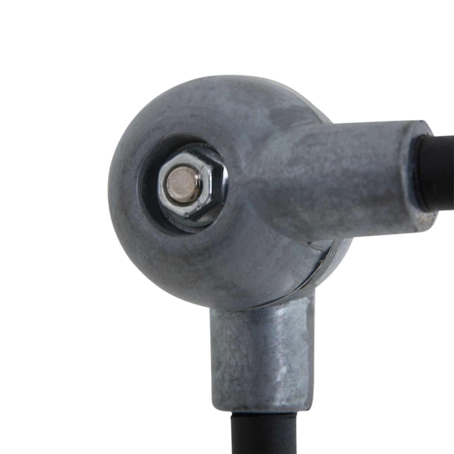 Wandspot mit Stecker in Schwarz Silber E14 flexibel Wandspot mit Stecker in Schwarz Silber E14 flexibel