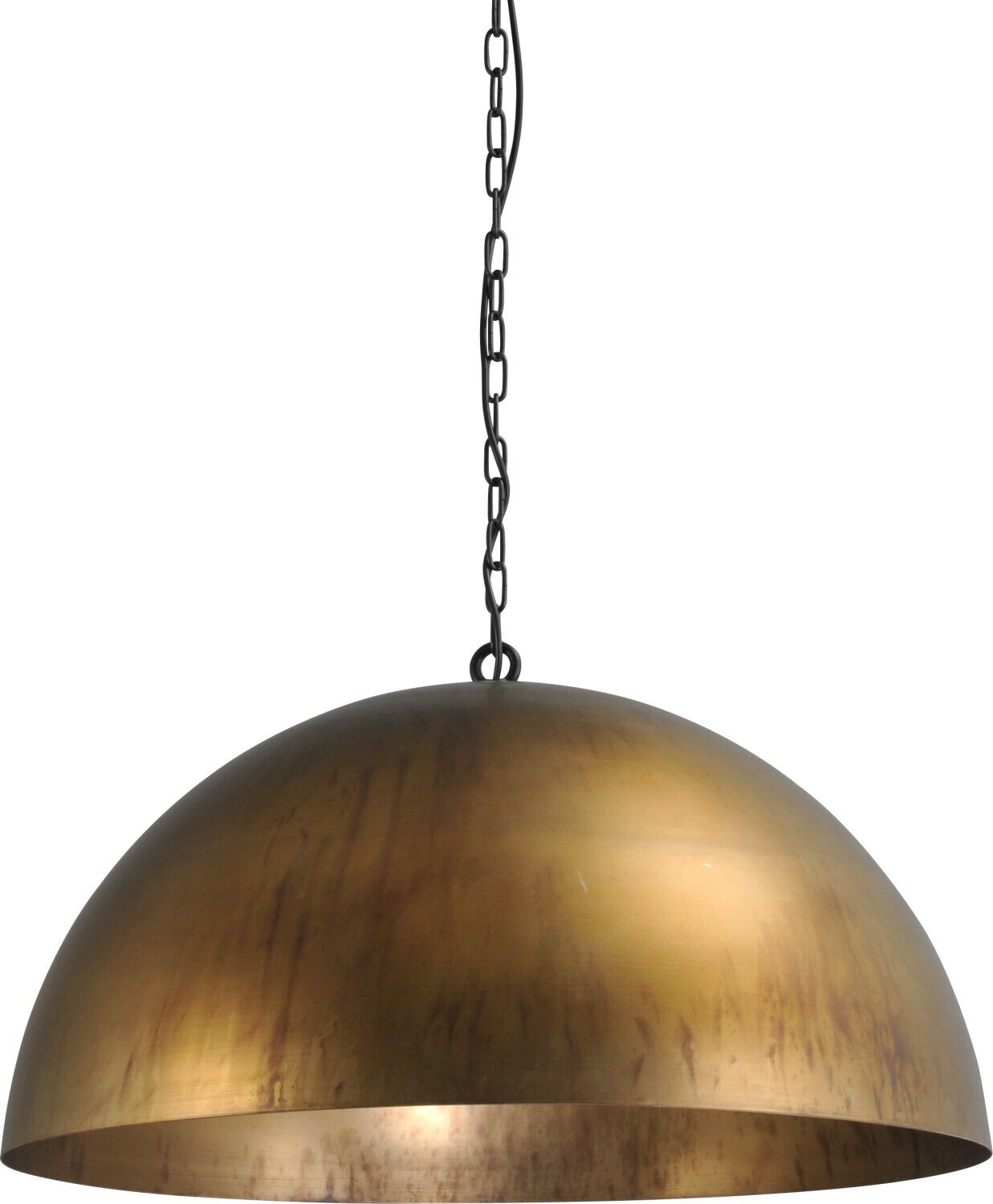 XXL Lampe à suspendre design laiton antique Ø80cm LARINO