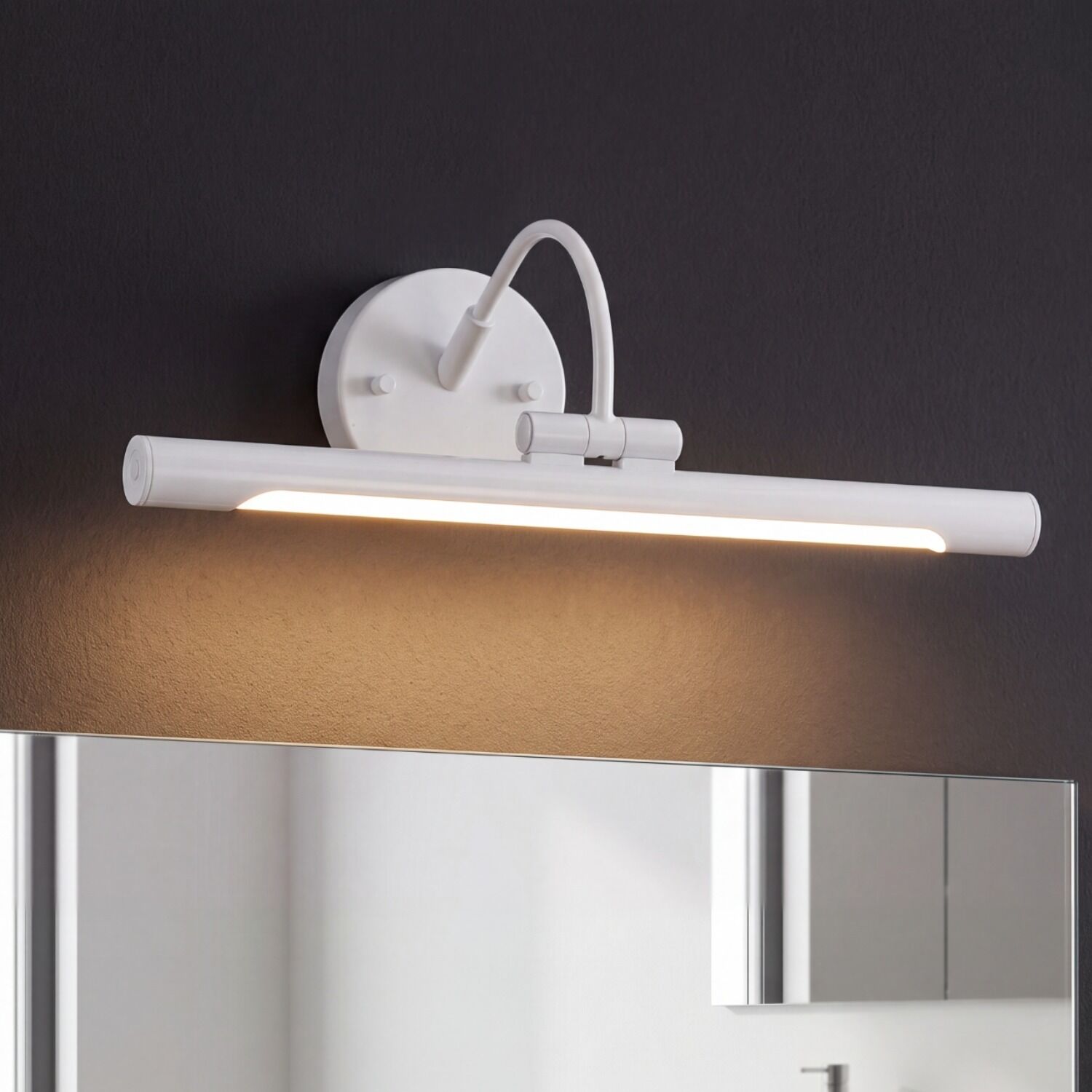 LED Bilderleuchte Weiß GAMBAR verstellbarer Arm