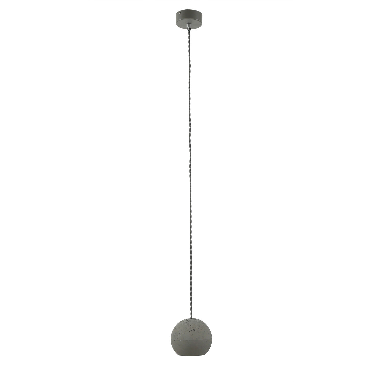 Esstisch Hängeleuchte GEOMETRIC Ø13cm Beton Grau Esstisch Hängeleuchte GEOMETRIC Ø13cm Beton Grau