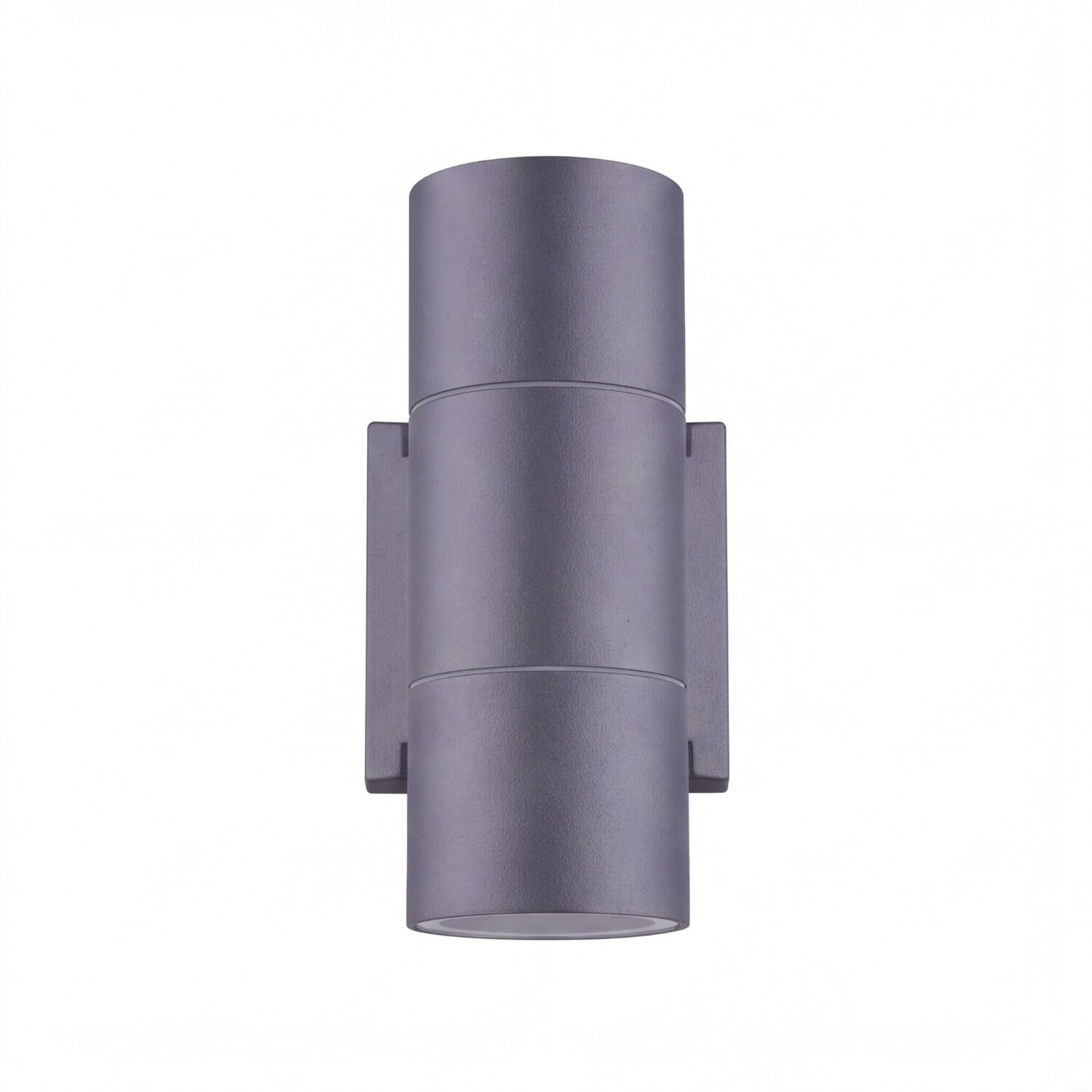 le127435-wandlampe-garten-terrasse-aussen-aluminium-modern-2-flammig-gu10-ip44-grau-anthrazit-03 Wandlampe, Lampe, Wandlicht, Aluminium, Grau