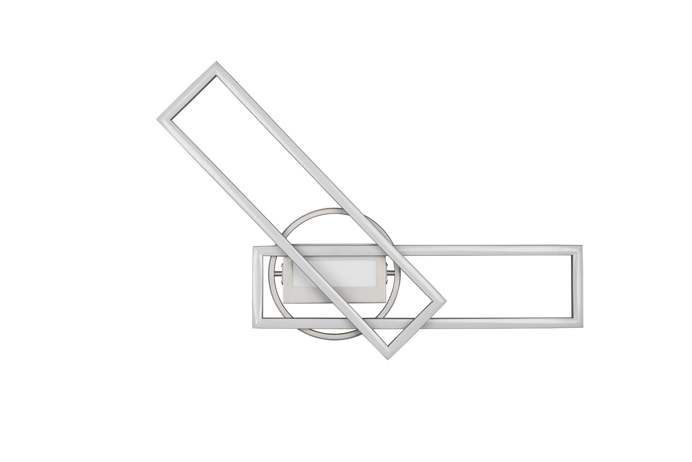 LED Deckenlampe in Nickel Dimmer Fernbedienung 4500 lm Zubehor