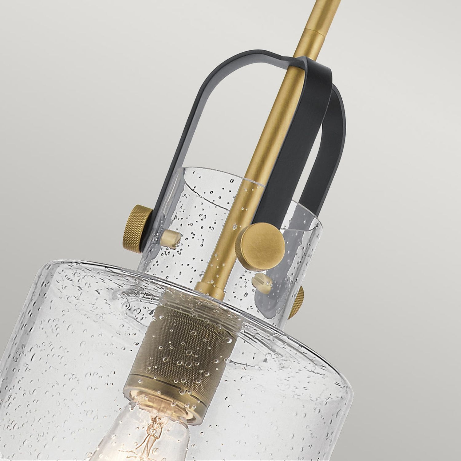 Lampe à suspendre verre largeur 18 cm H : max. 141,6 cm réglable
