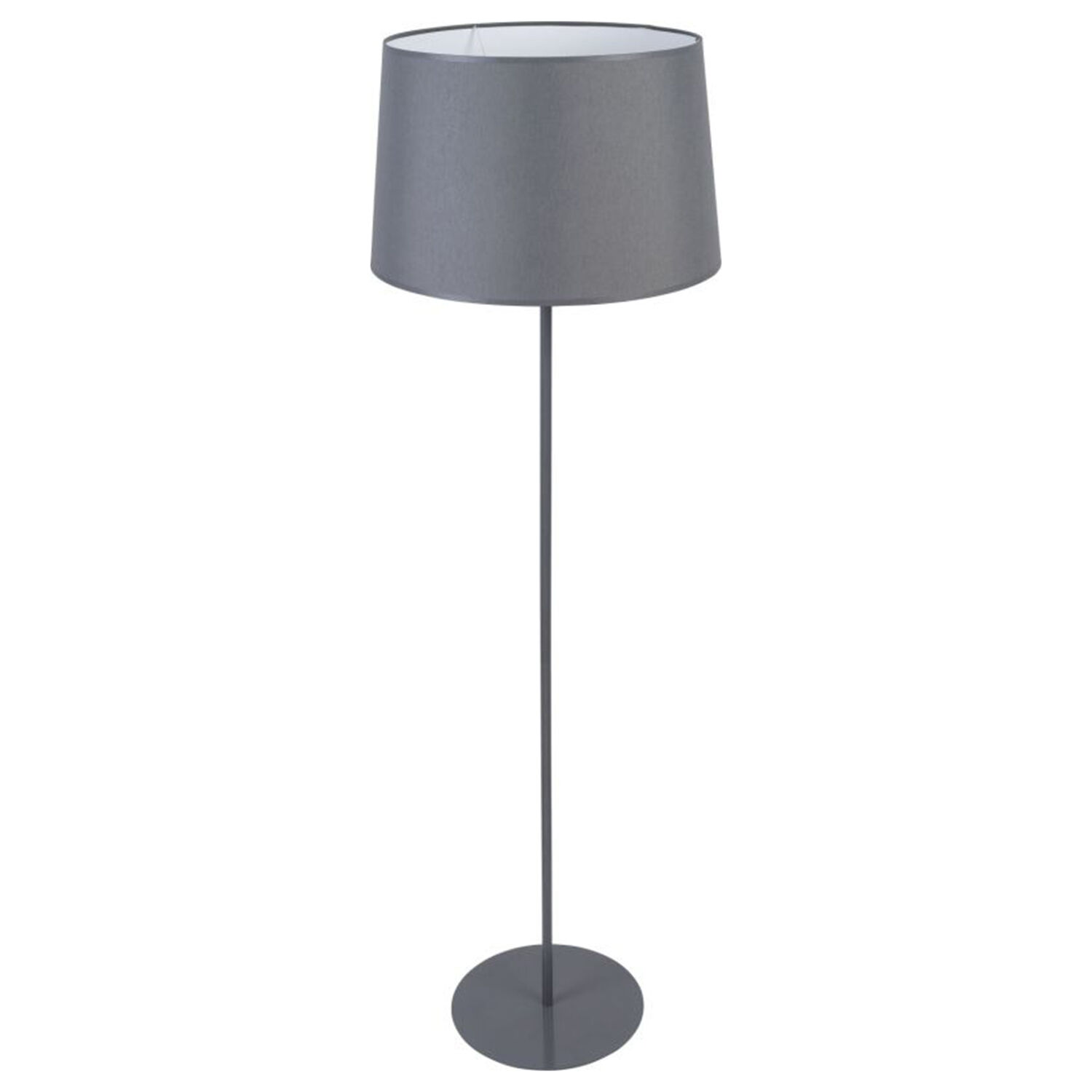 Stehleuchte Maja Grau Modern Lampe, Lampenschirm