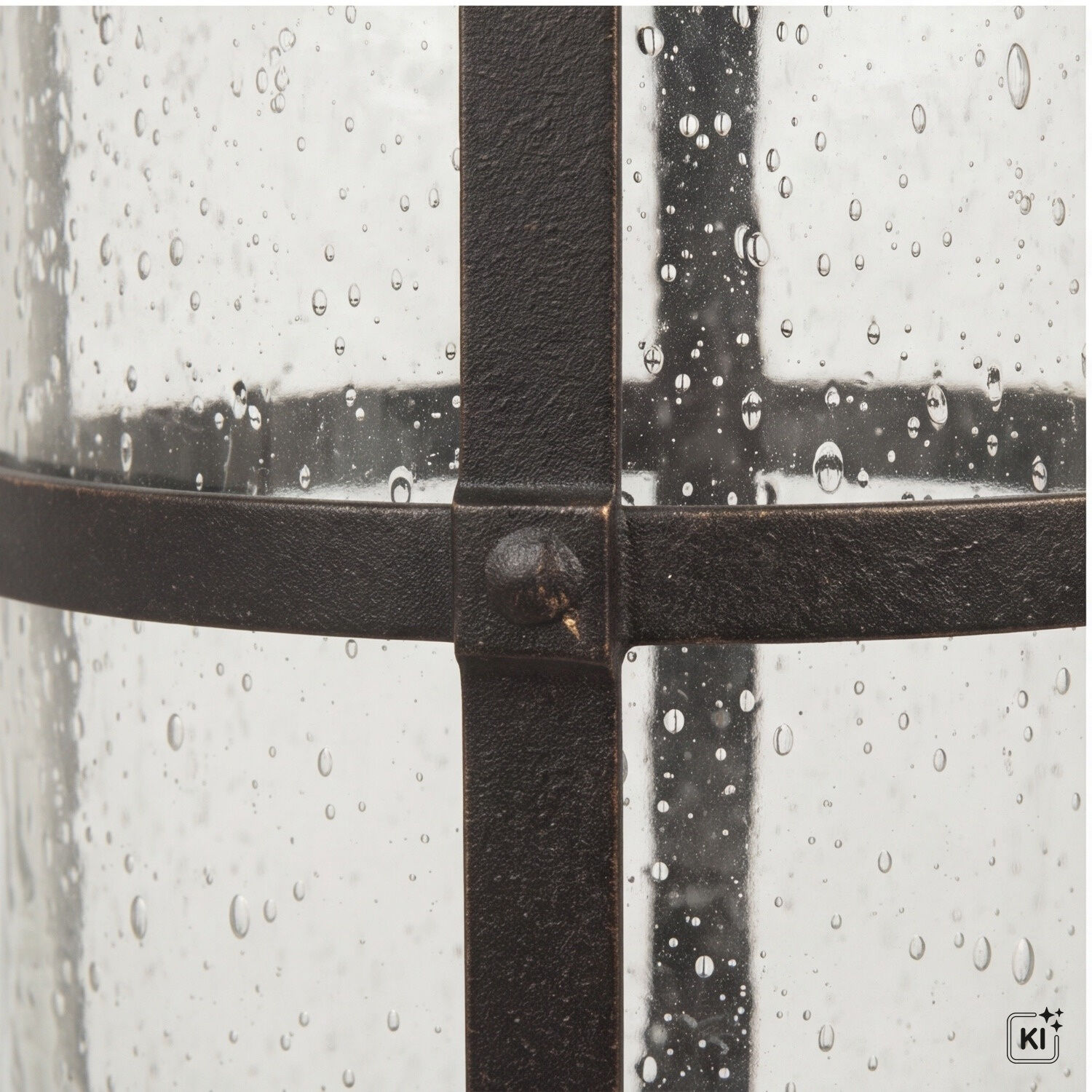 le51624-pendelleuchte-terrasse-balkon-garten-aussen-metall-glas-gehaemmert-antik-rustikal-klassisch-schwarz-06 Glas, Wasserbehälter, Metallrahmen, Größe unbekannt, Rostfrei