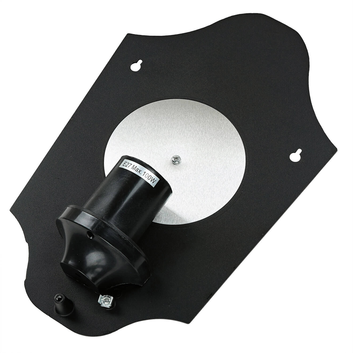 Applique extérieure verre d'église IP43 noir maison Beleuchtung, Zubehör, Diamant, Edelstein, Schmuck